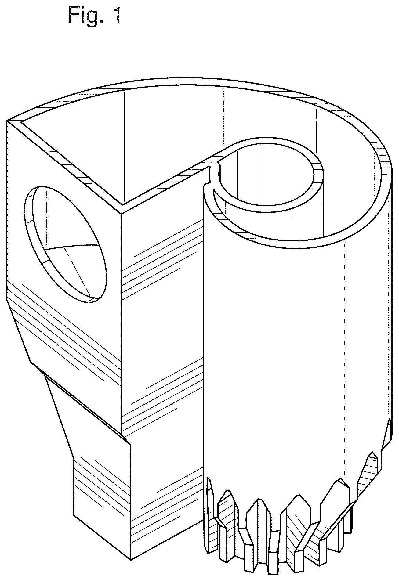 Patent USD1125479 Figure 1 – Helical drain