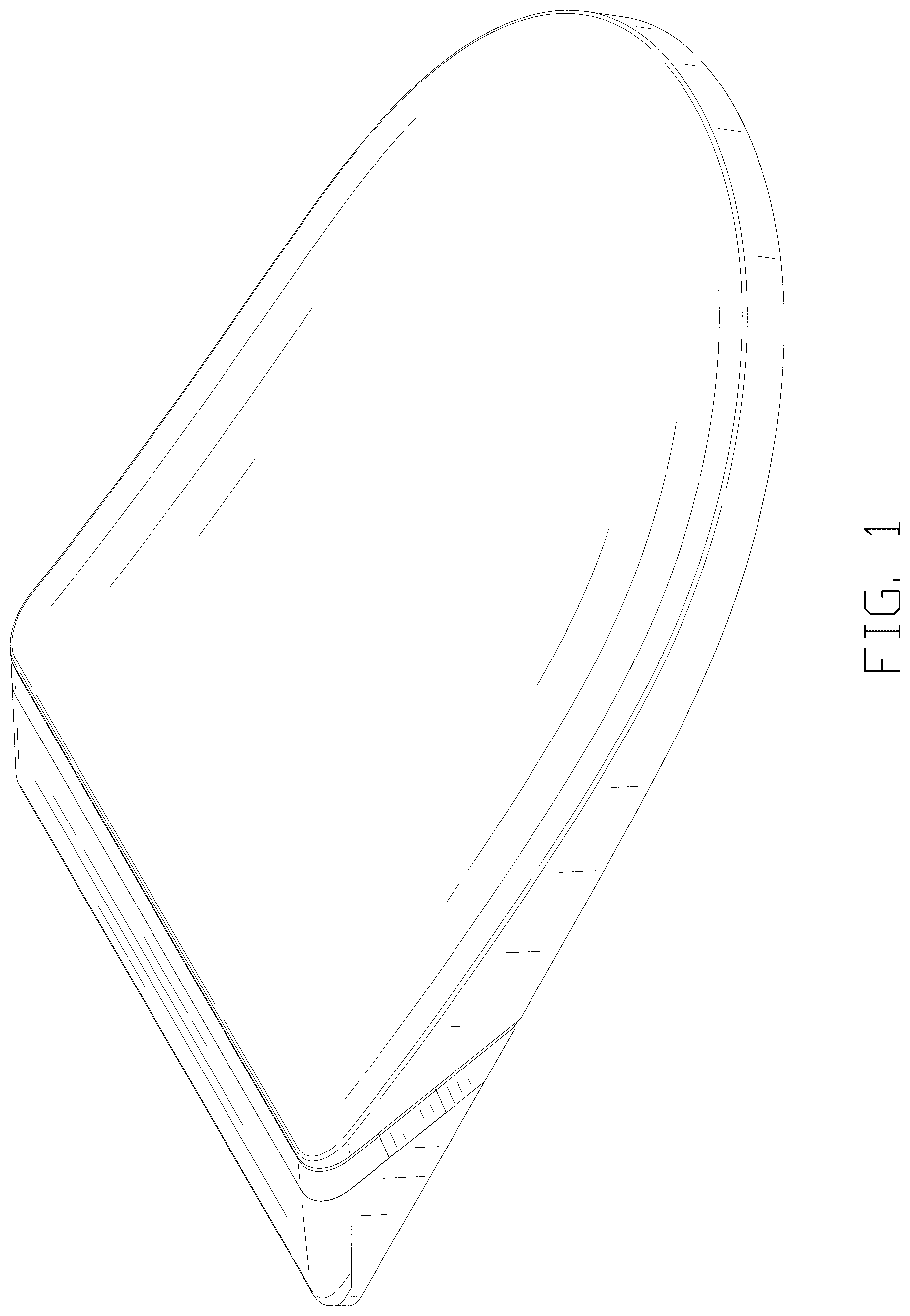 Patent USD1125489 Figure 1 – Toilet seat