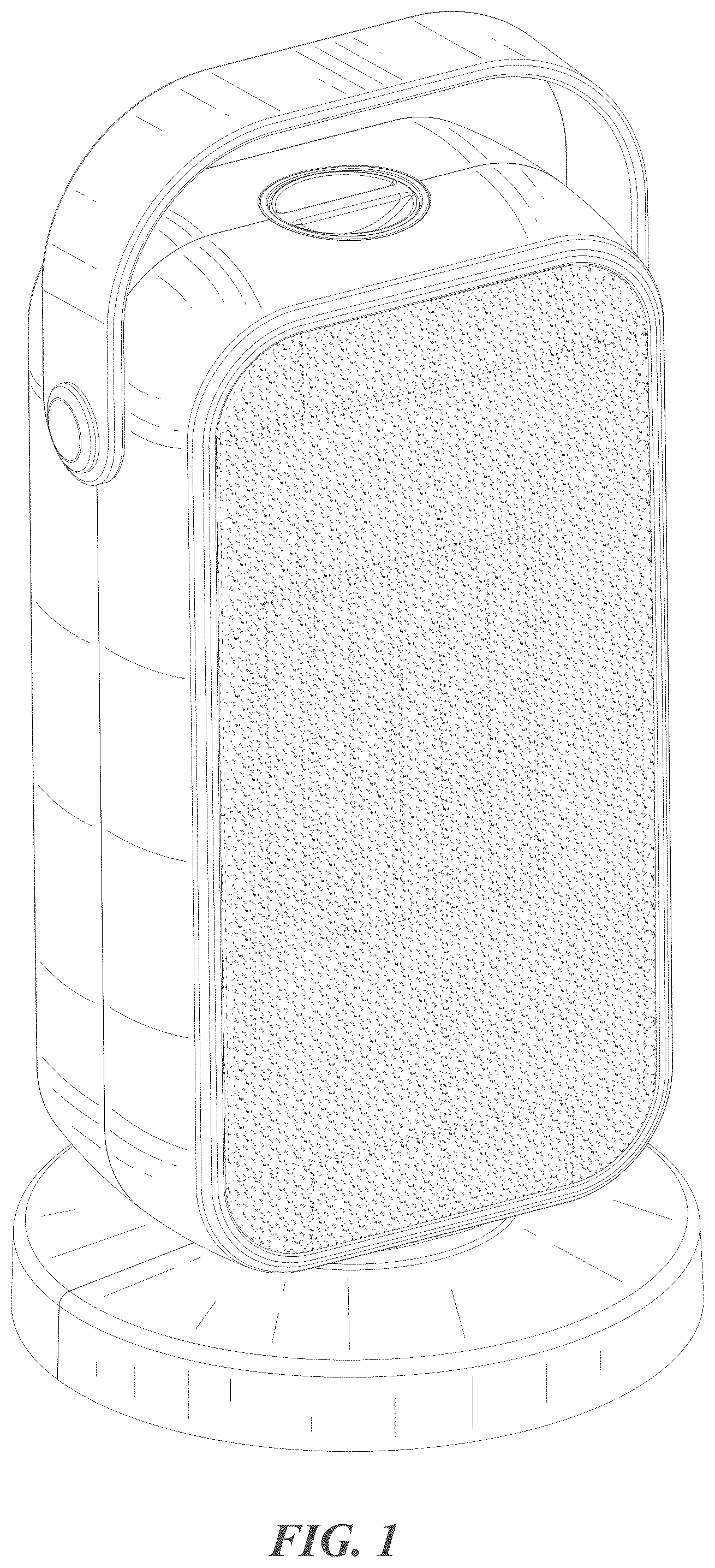 Patent USD1125491 — Electric heater — Figure 1