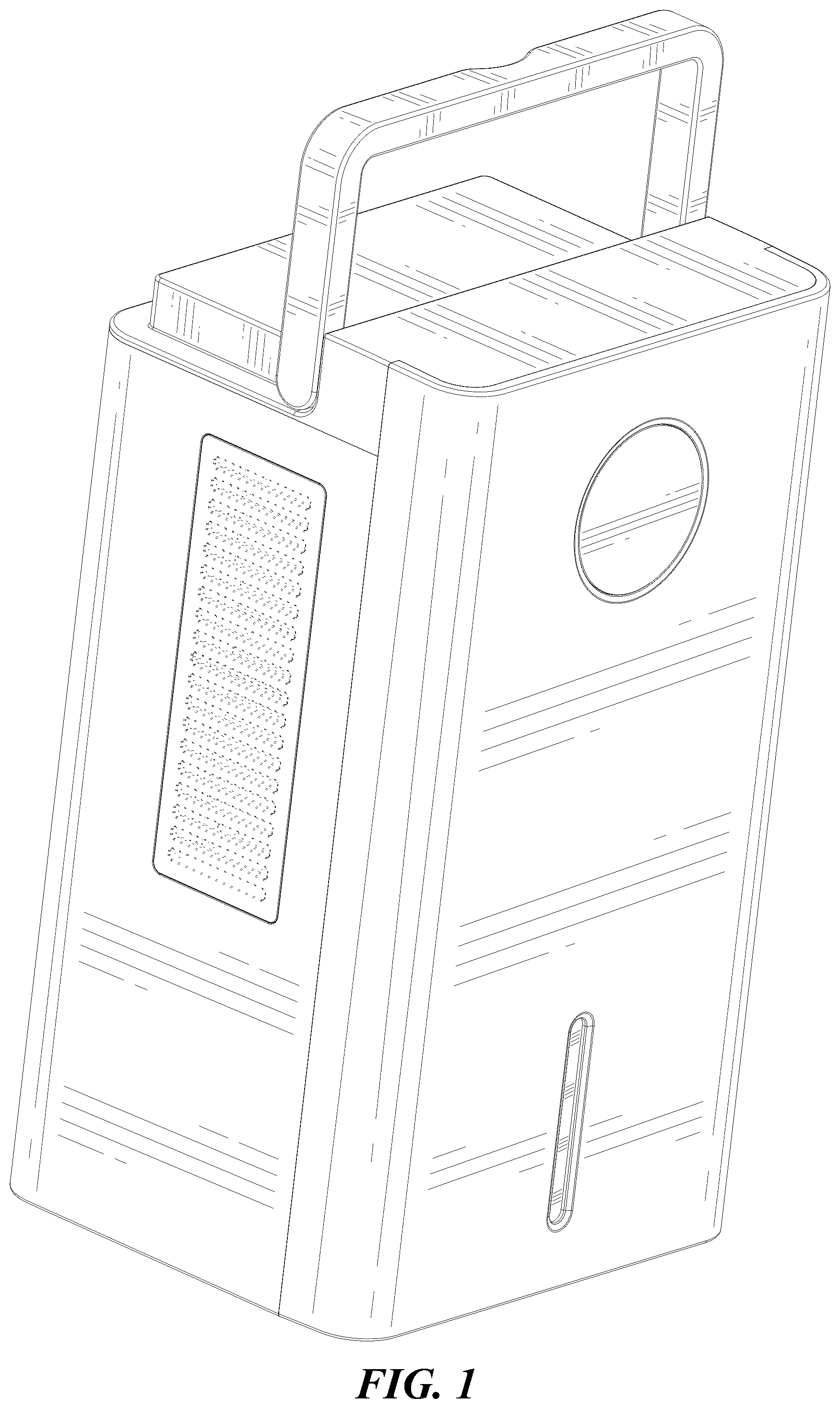 Patent USD1125493 — Dehumidifier — Figure 1