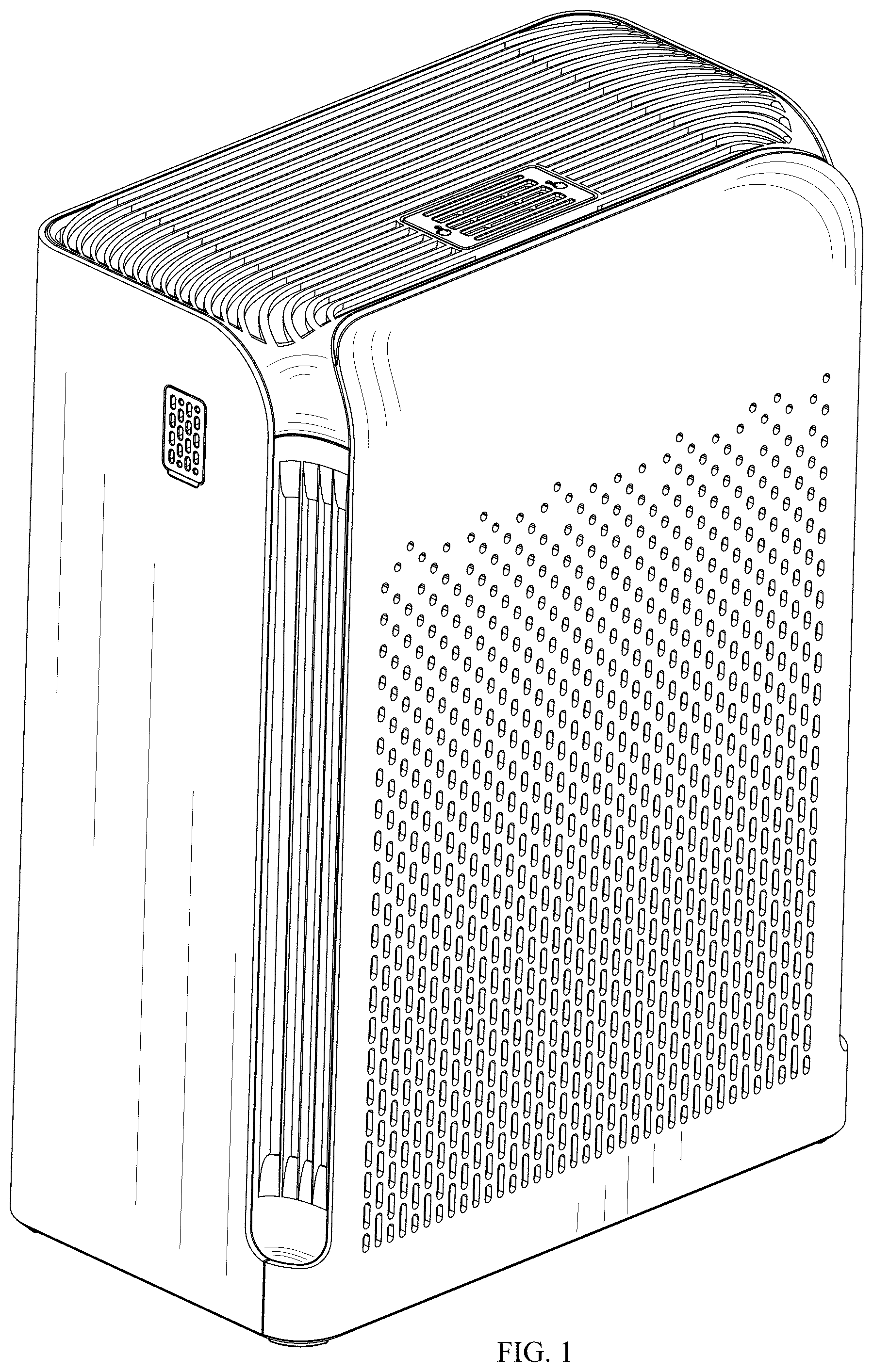 Patent USD1125495 — Air purifier — Figure 1