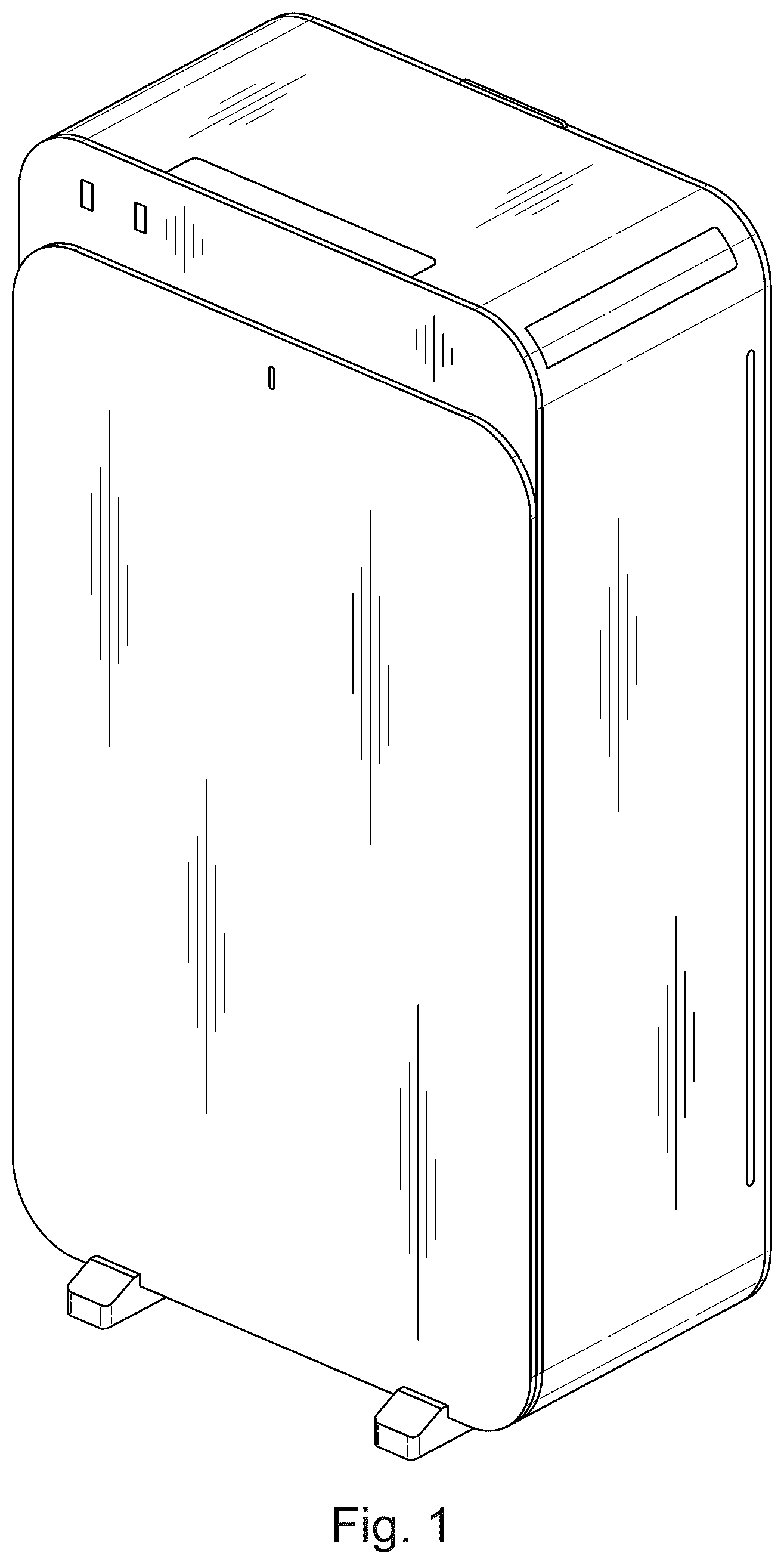 Patent USD1125496 — Air purifier — Figure 1