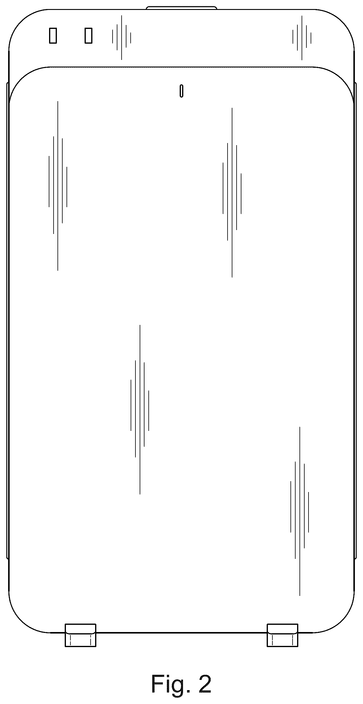 Patent USD1125497 Figure 2 – Air purifier