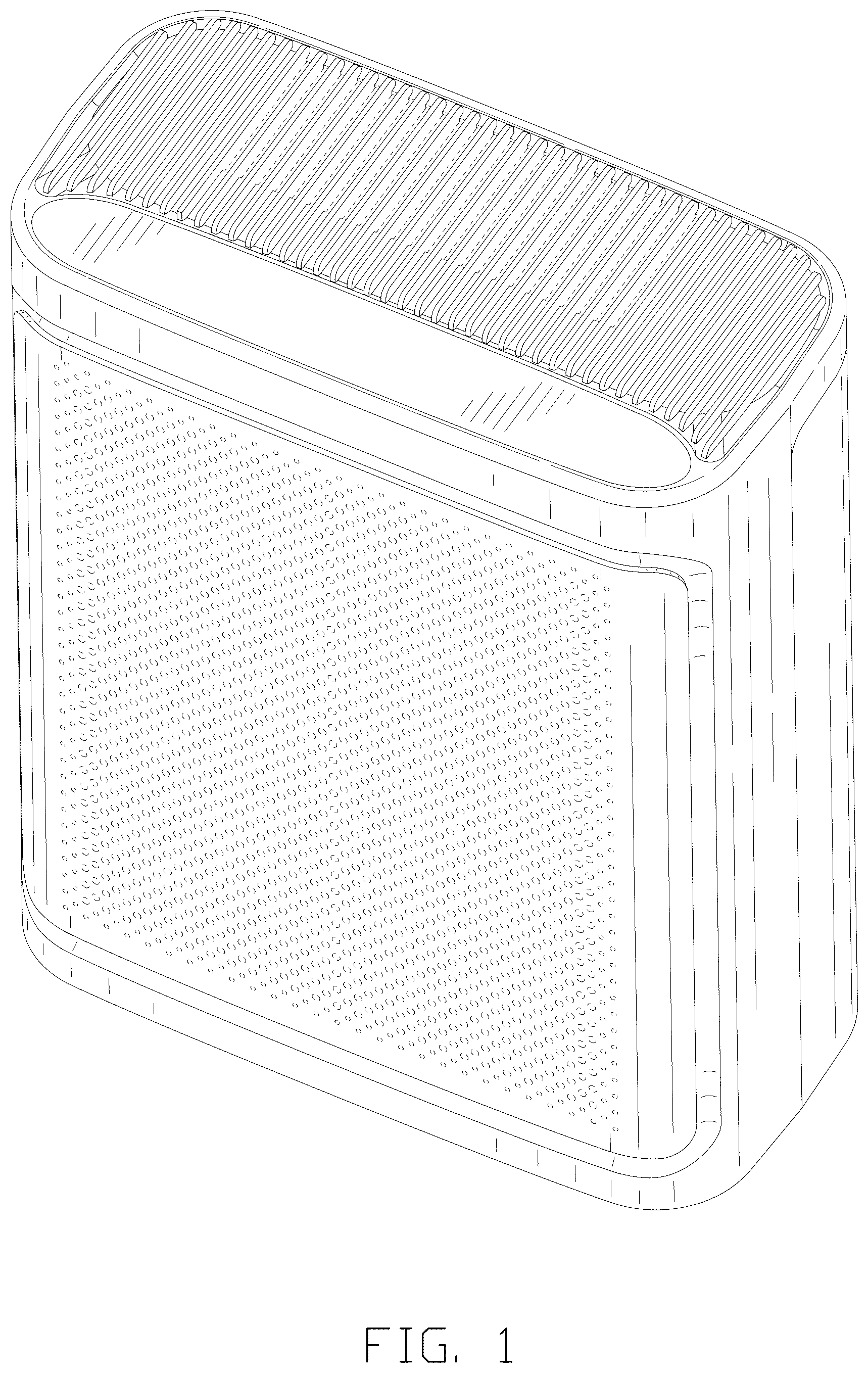 Patent USD1125499 — Air purifier — Figure 1