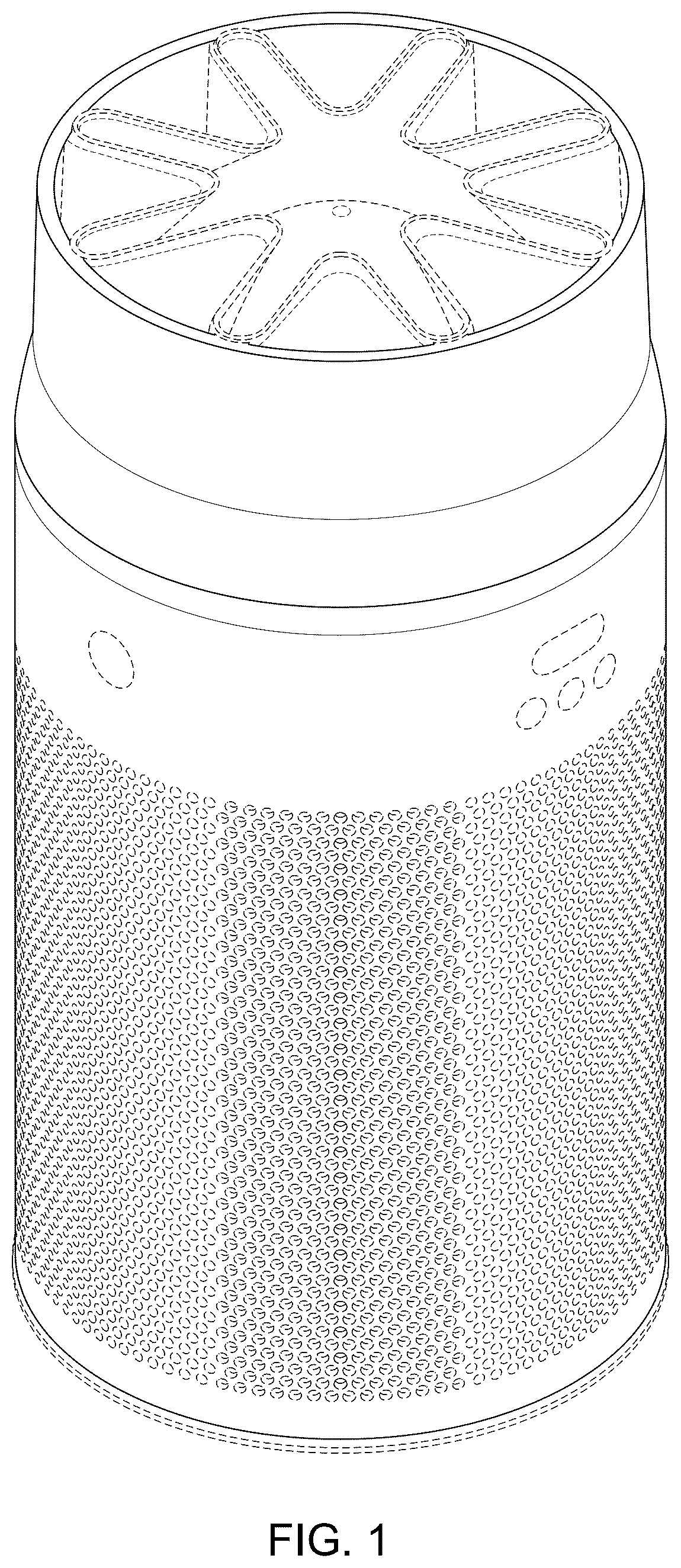 Patent USD1125500 — Air purifier — Figure 1