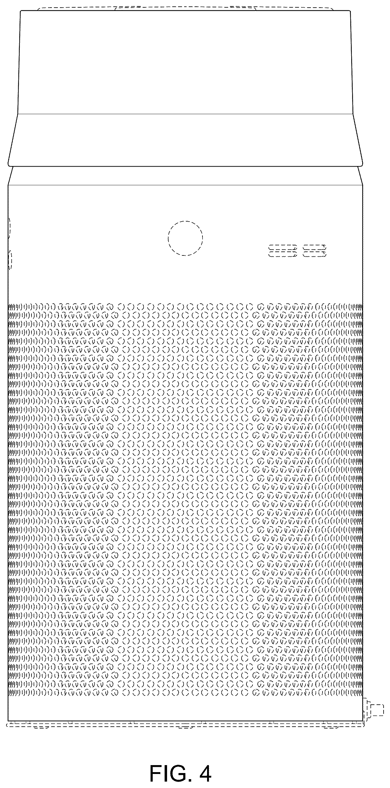 Patent USD1125500 Figure 4 – Air purifier