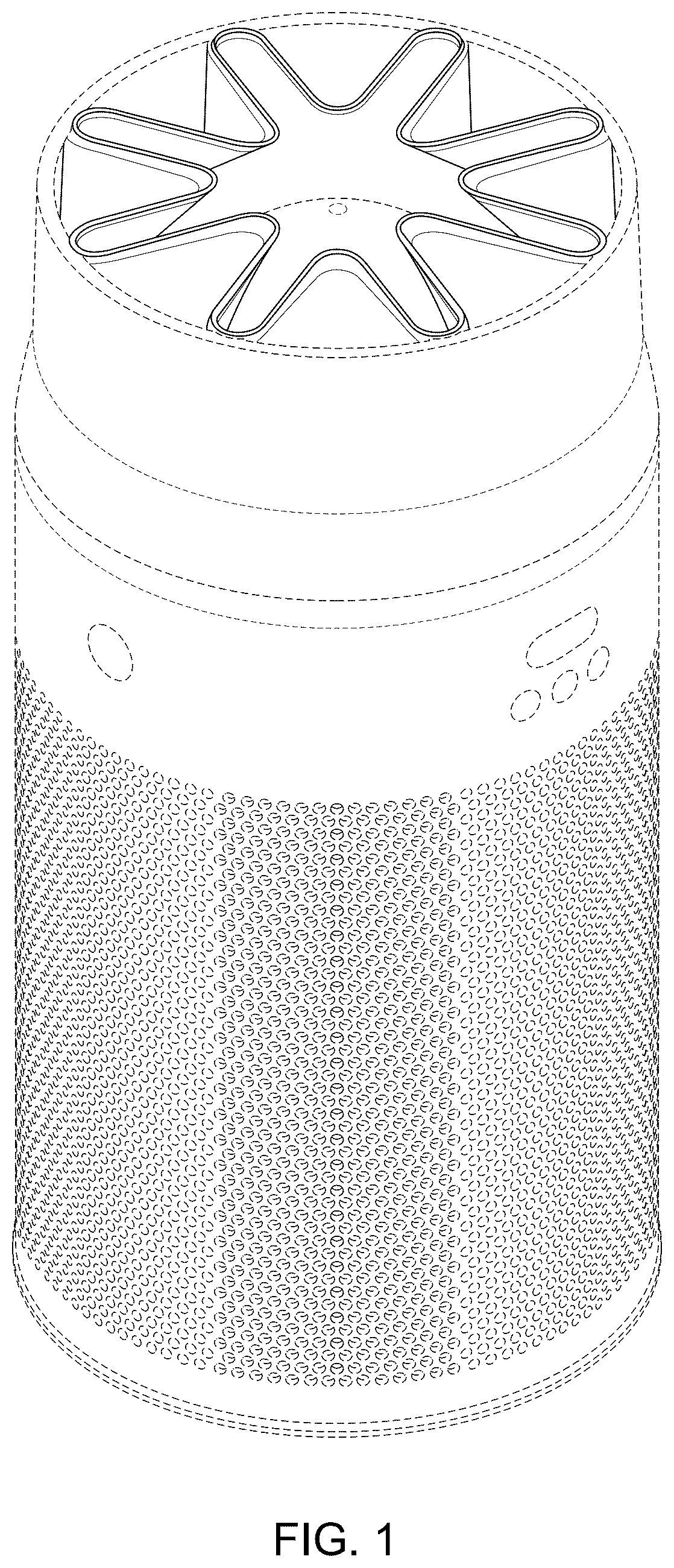 Patent USD1125501 — Air purifier — Figure 1