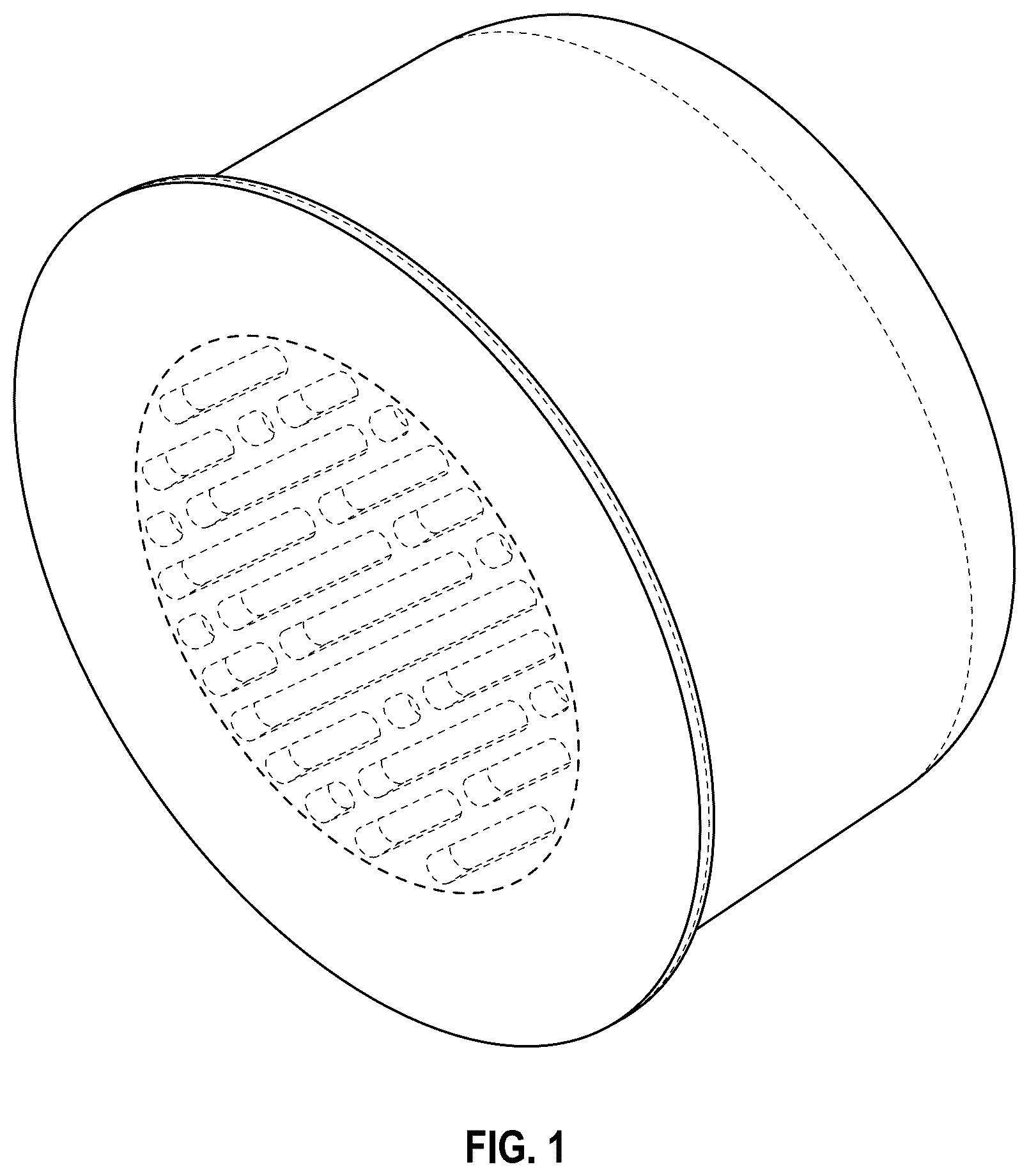 Patent USD1125504 Figure 1 – Water filter