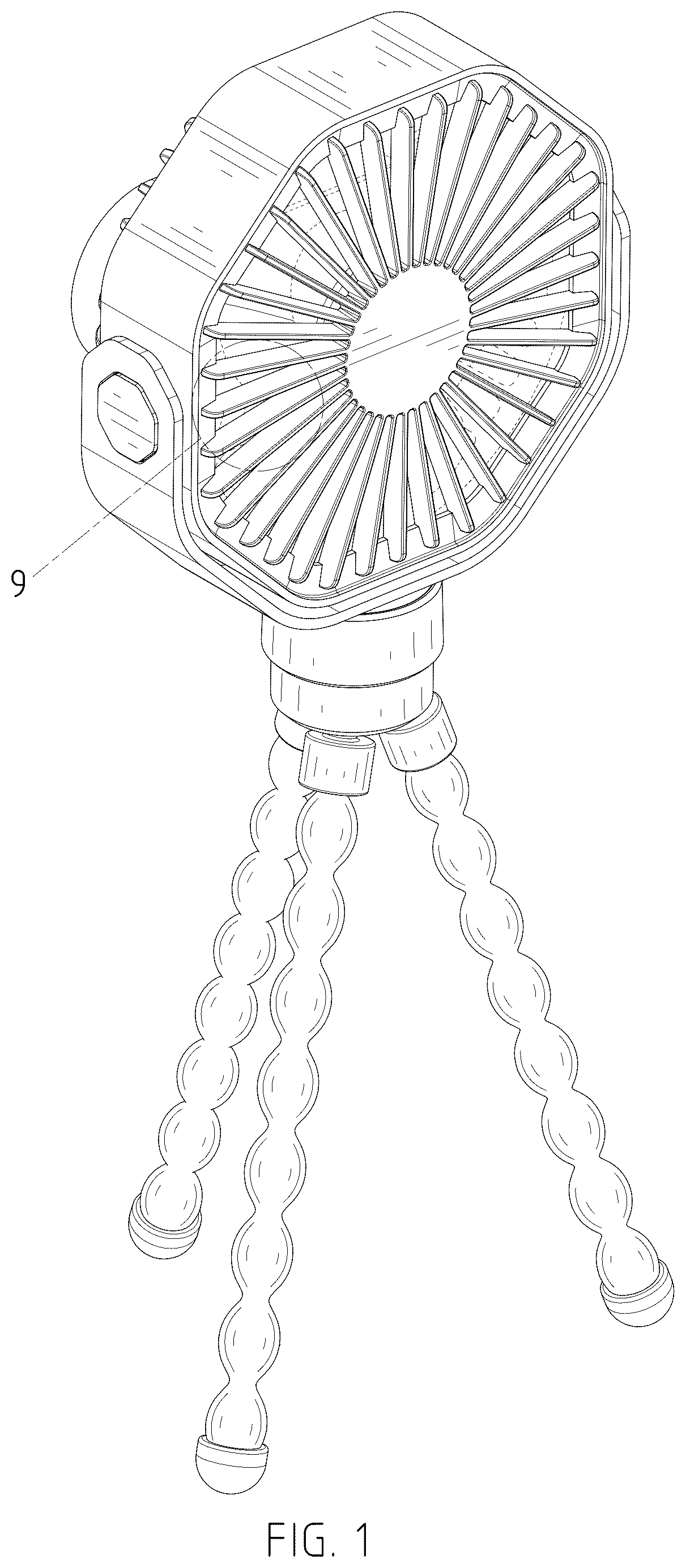 Patent USD1125514 — Fan — Figure 1