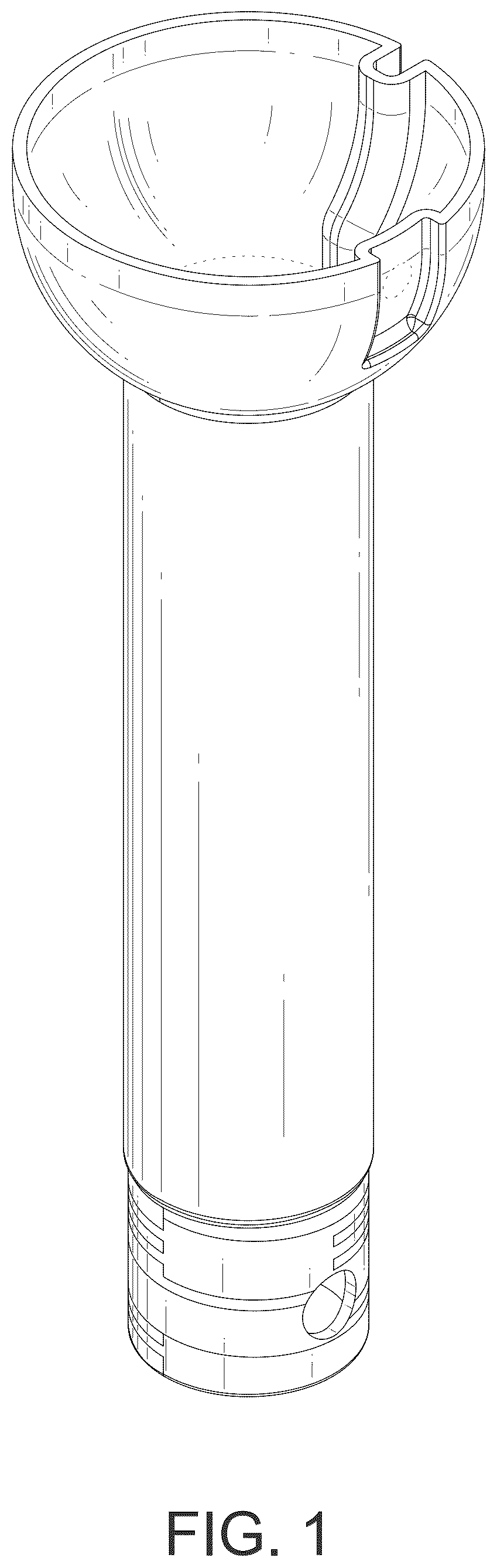 Patent USD1125520 — Ceiling fan downrod — Figure 1