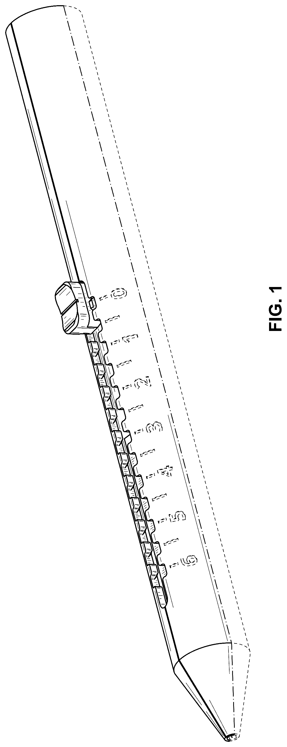 Patent USD1125525 — Aesthesiometer — Figure 1