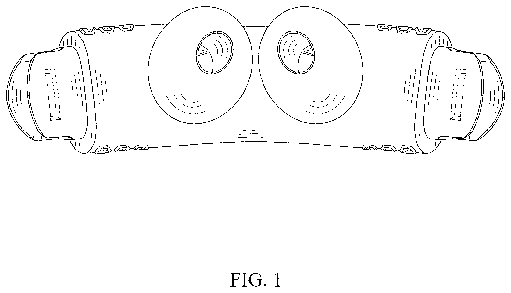 Patent USD1125530 Figure 1 – Mask