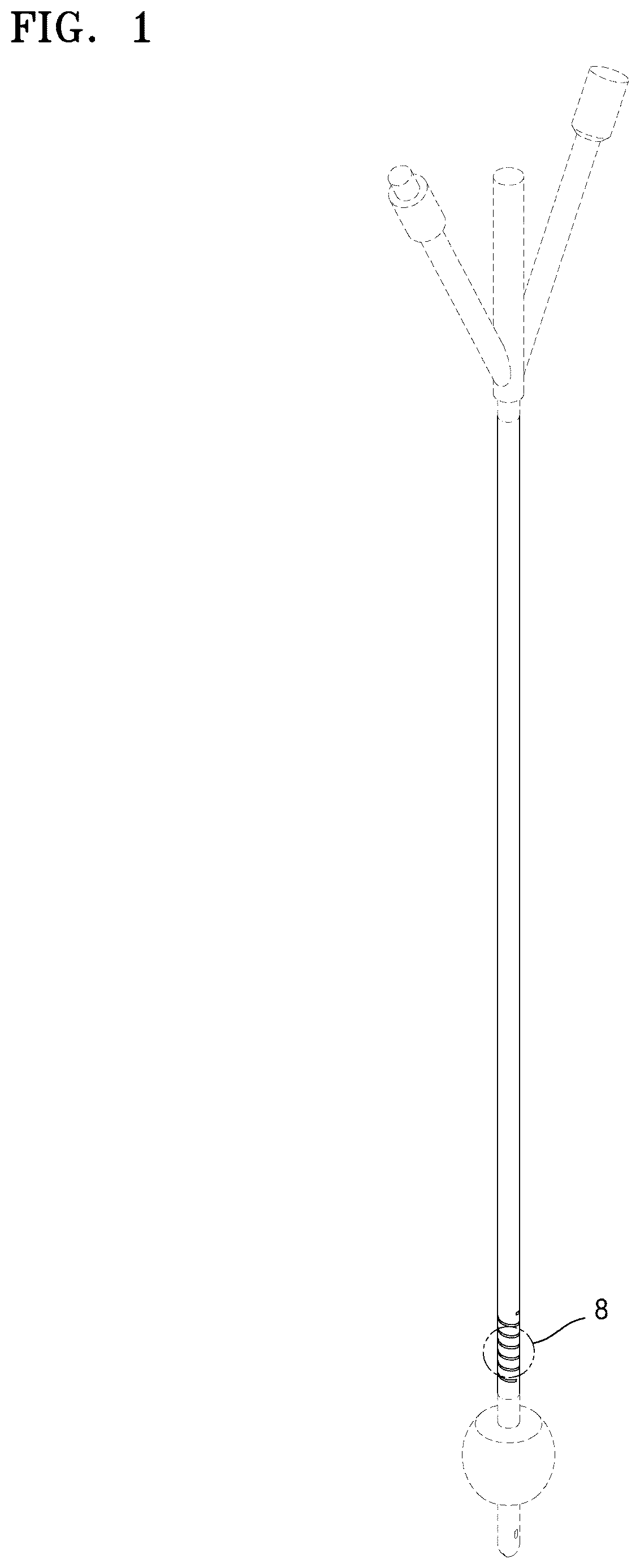 Patent USD1125535 — Catheter — Figure 1