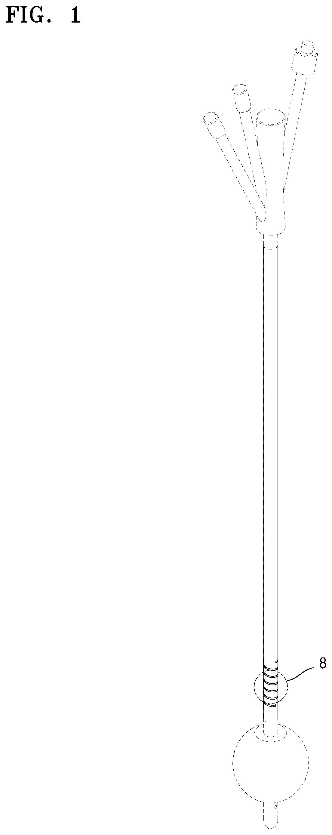 Patent USD1125536 — Catheter — Figure 1