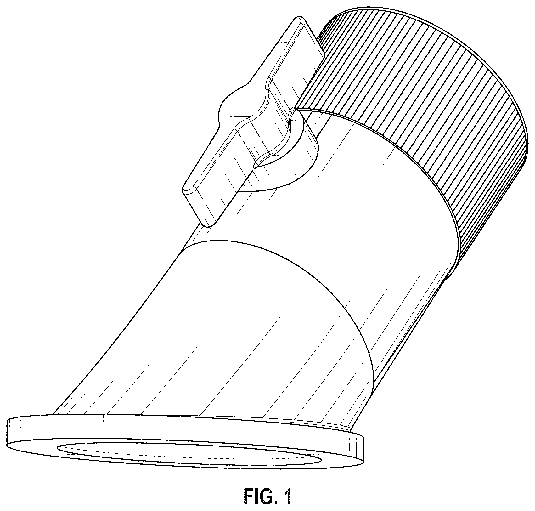 Patent USD1125539 Figure 1 – Liquid applicator