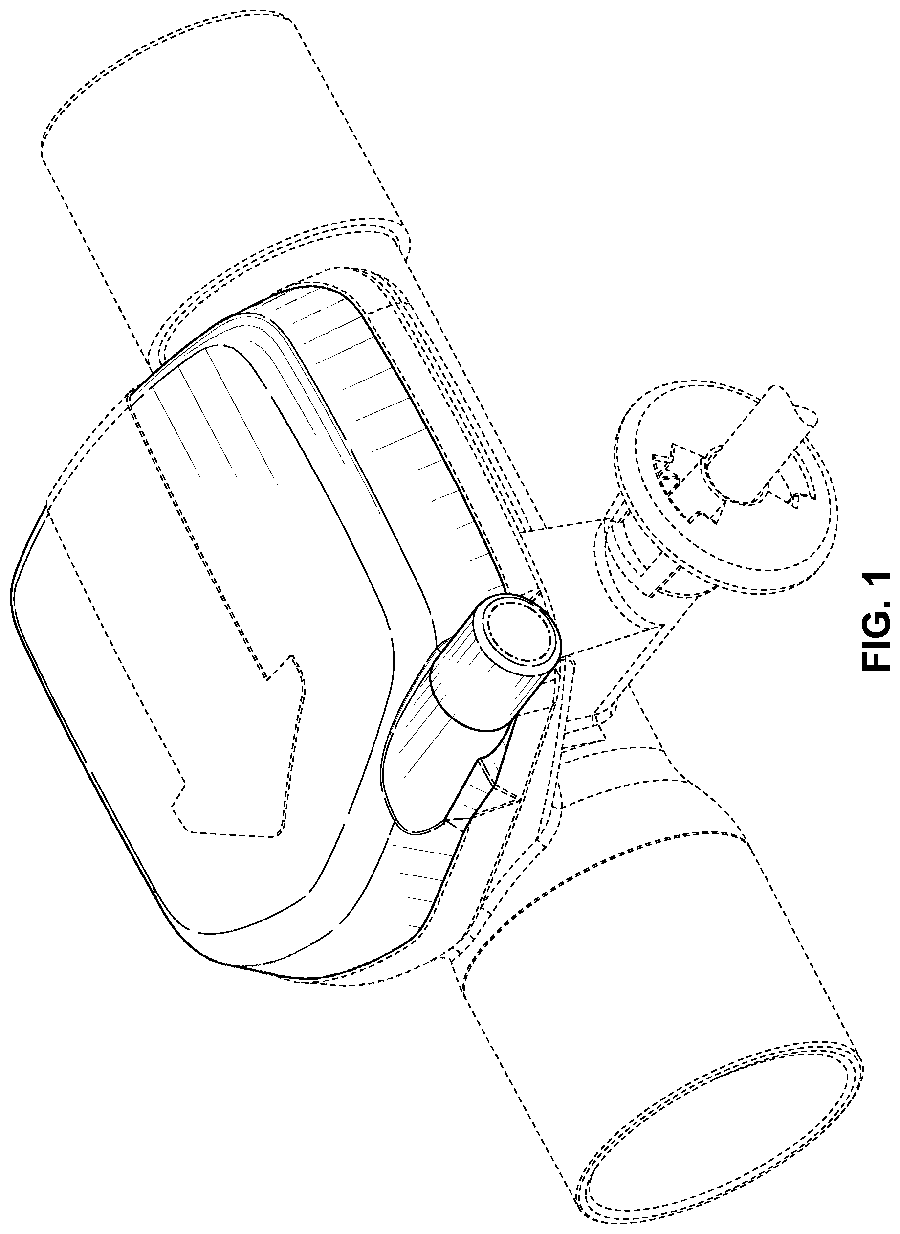 Patent USD1125542 — Injector module — Figure 1