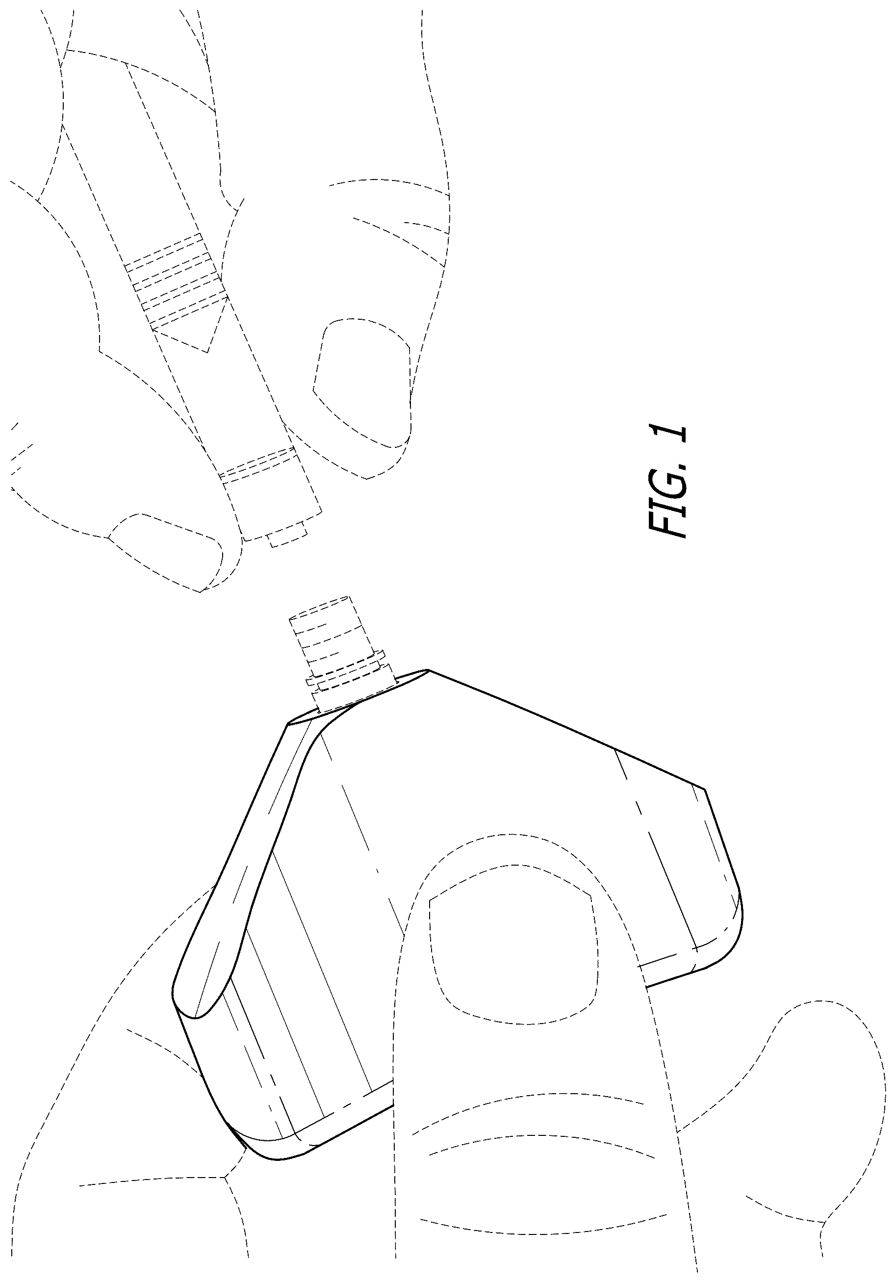 Patent USD1125545 — Syringe cap wrench — Figure 1