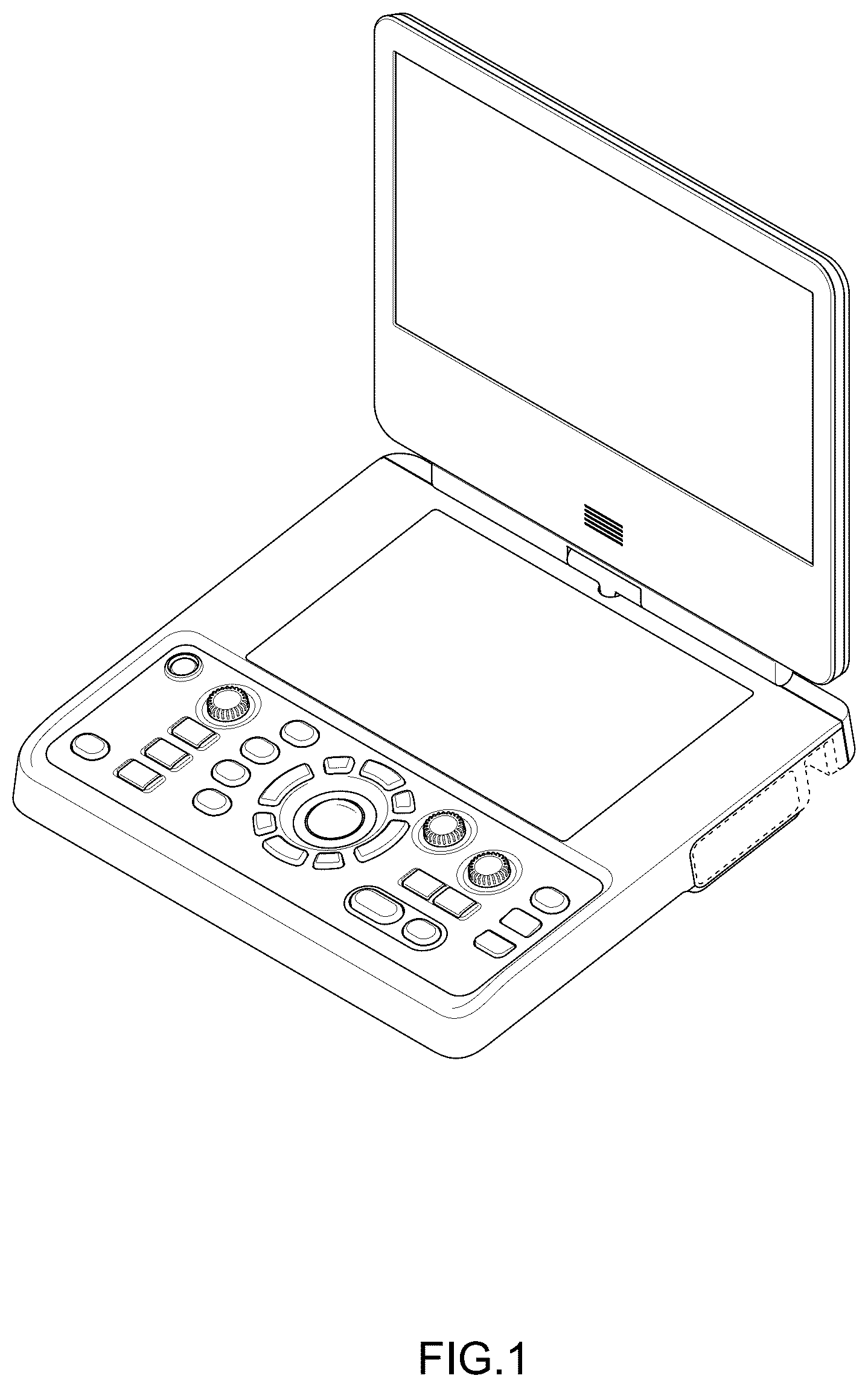 Patent USD1125550 — Ultrasound device — Figure 1