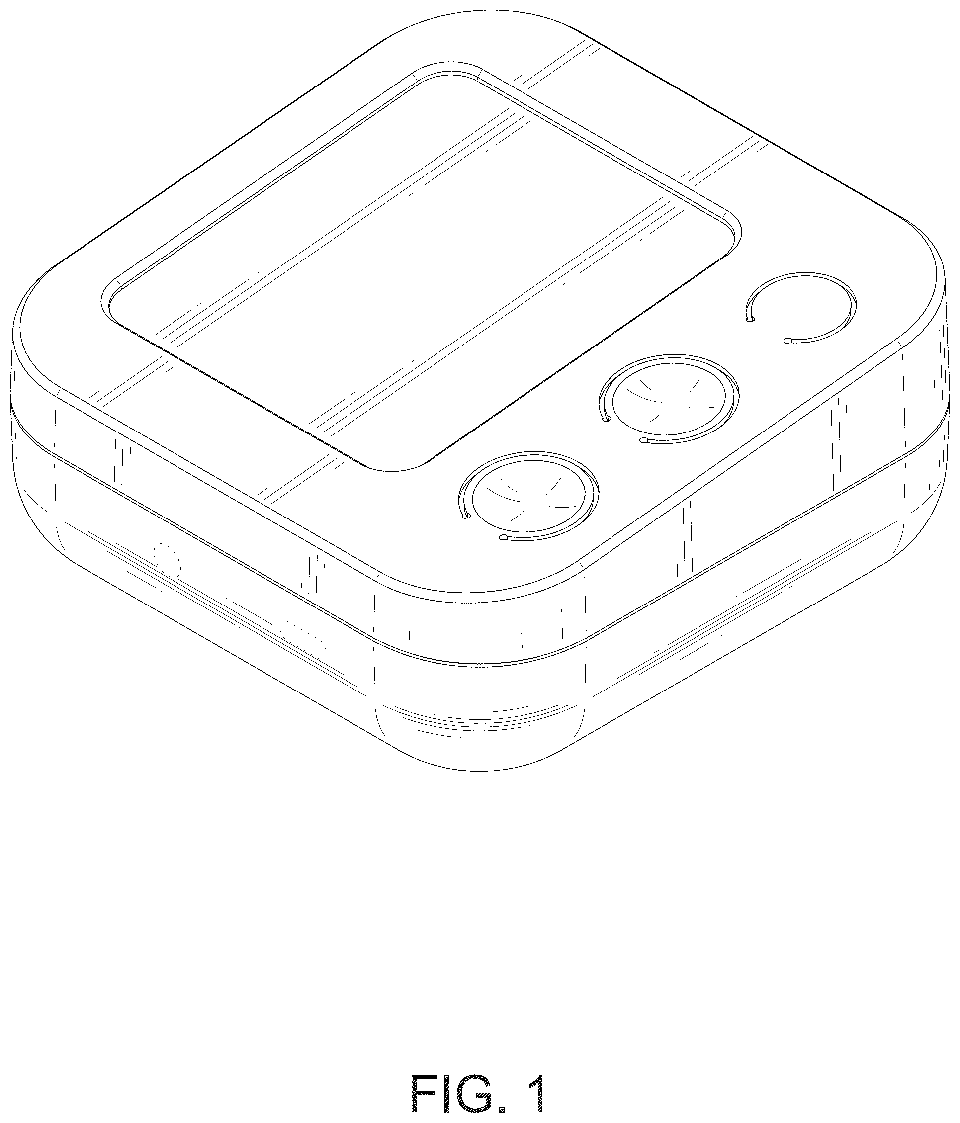 Patent USD1125552 — Arm blood pressure monitor — Figure 1