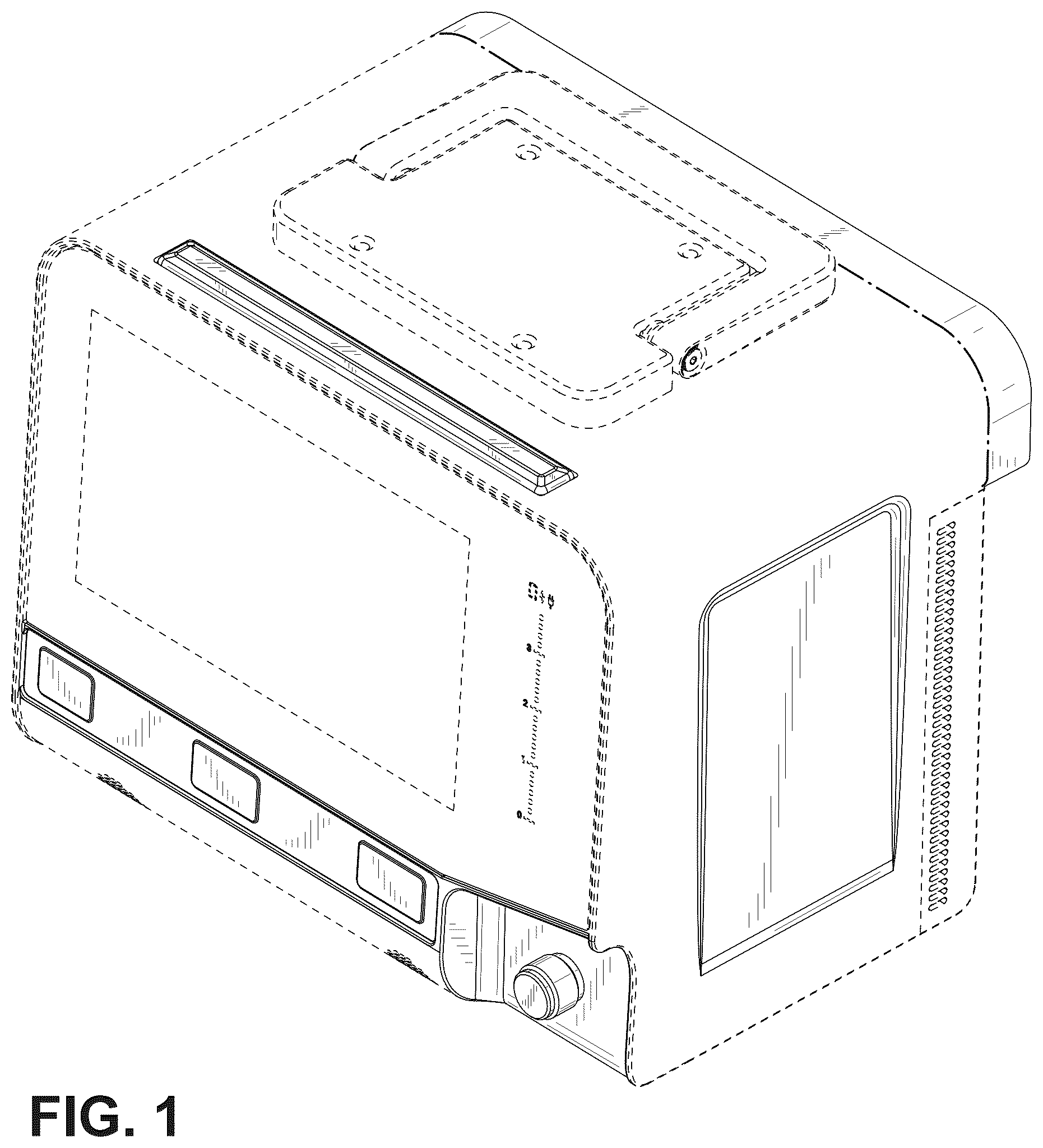 Patent USD1125554 — Console for an extracorporeal membrane oxygenation machine — Figure 1