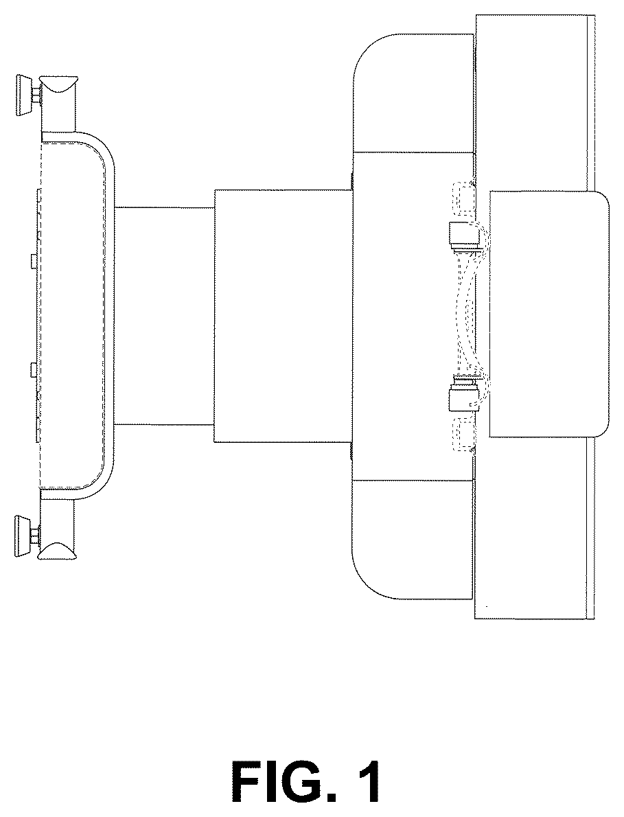 Patent USD1125556 Figure 1 – Massage table