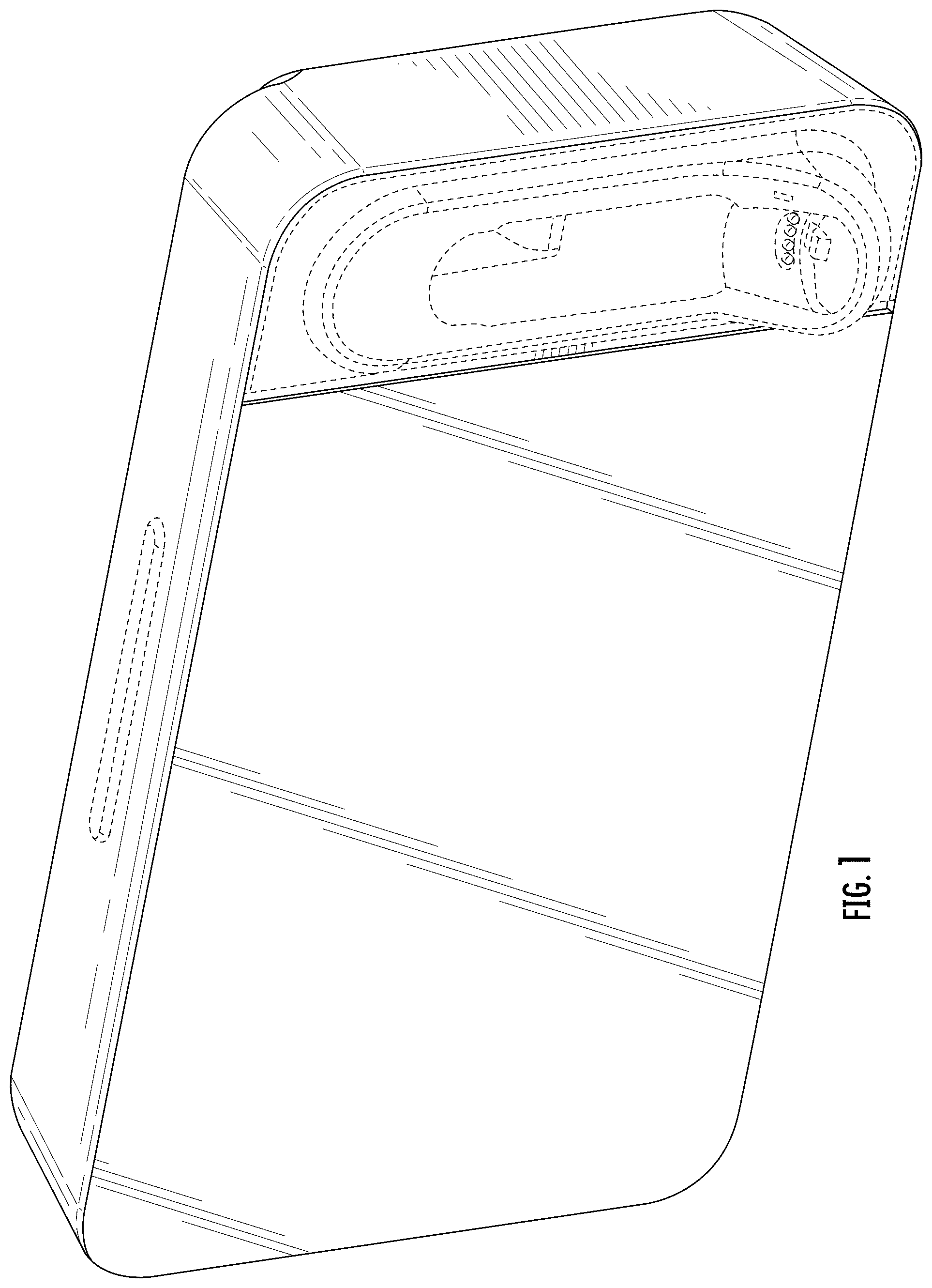 Patent USD1125557 Figure 1 – Patient monitor