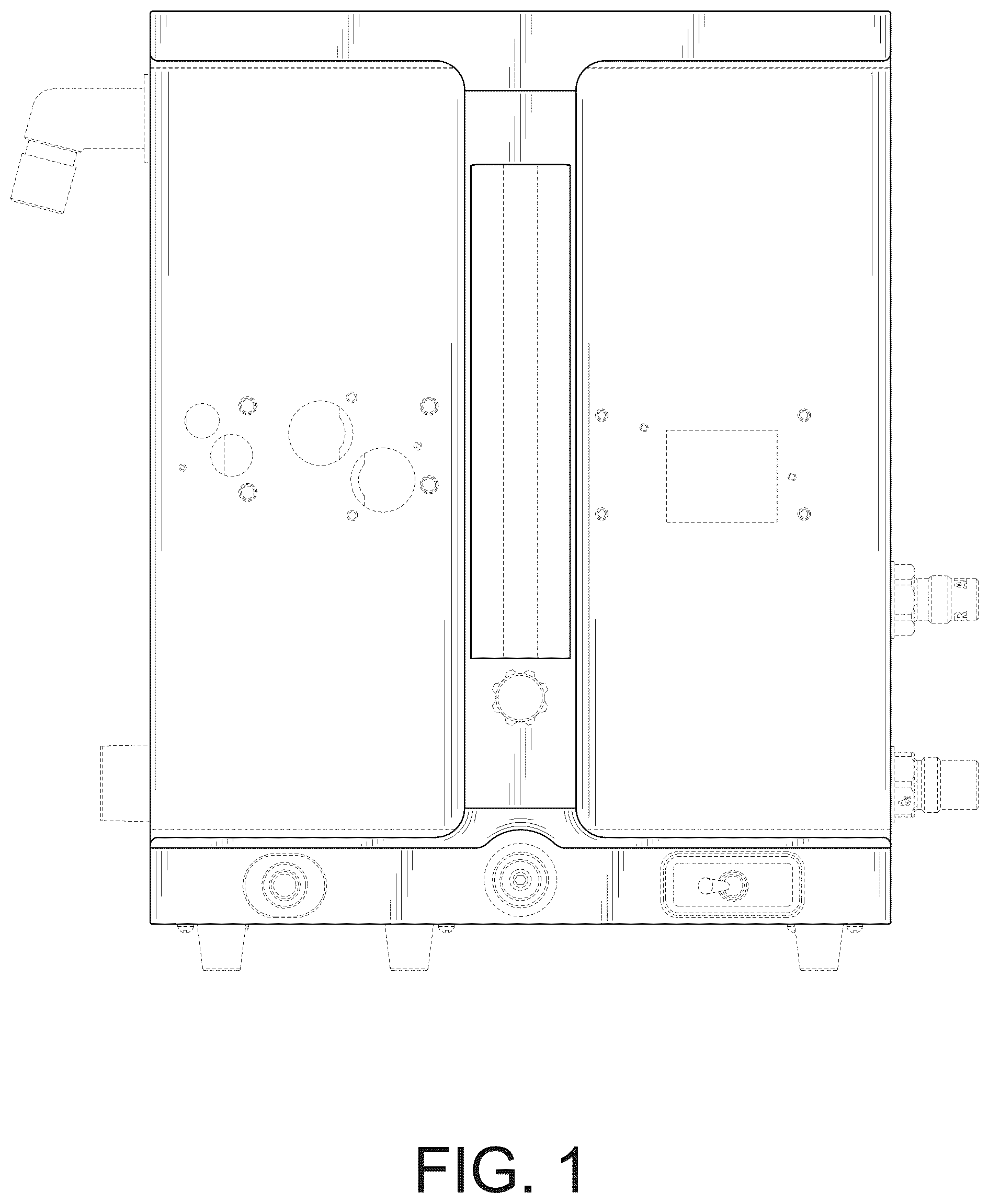 Patent USD1125558 — Shelf for a veterinary anesthesia machine — Figure 1