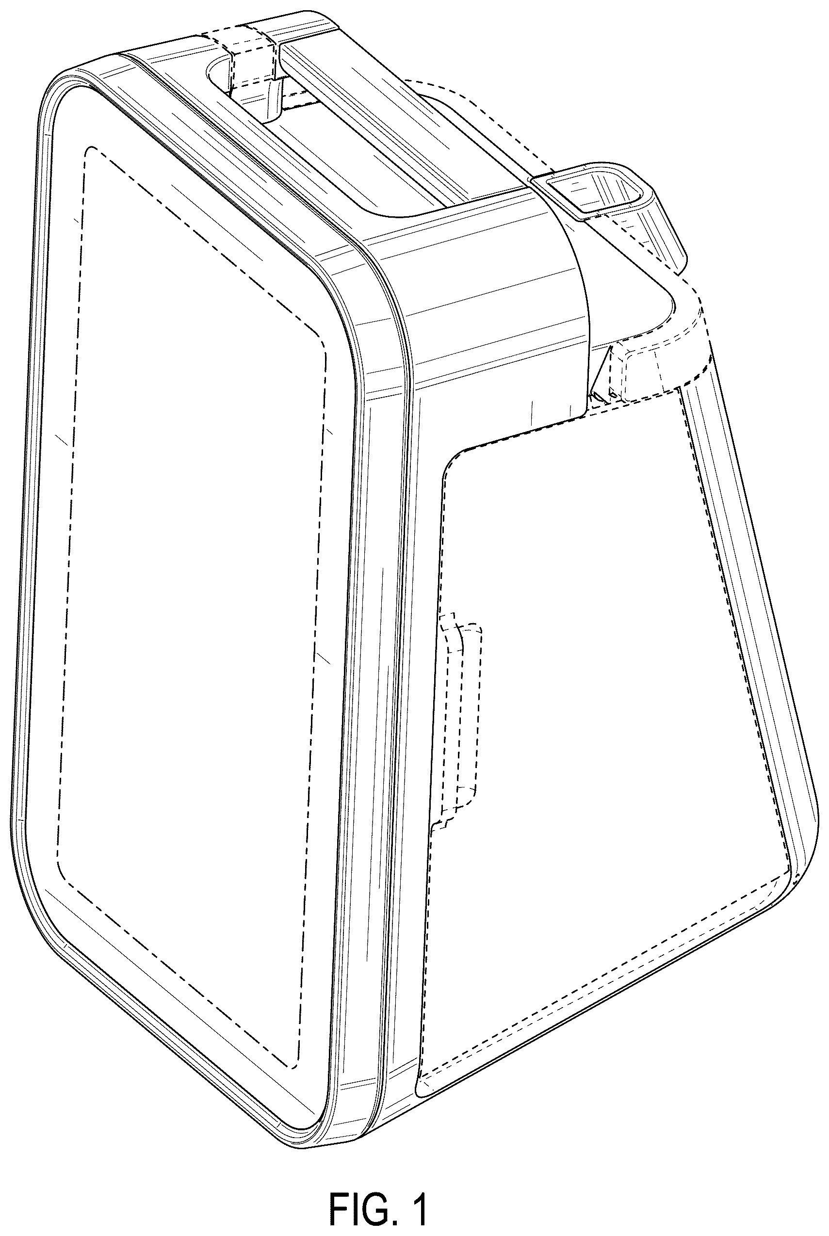 Patent USD1125559 Figure 1 – Console