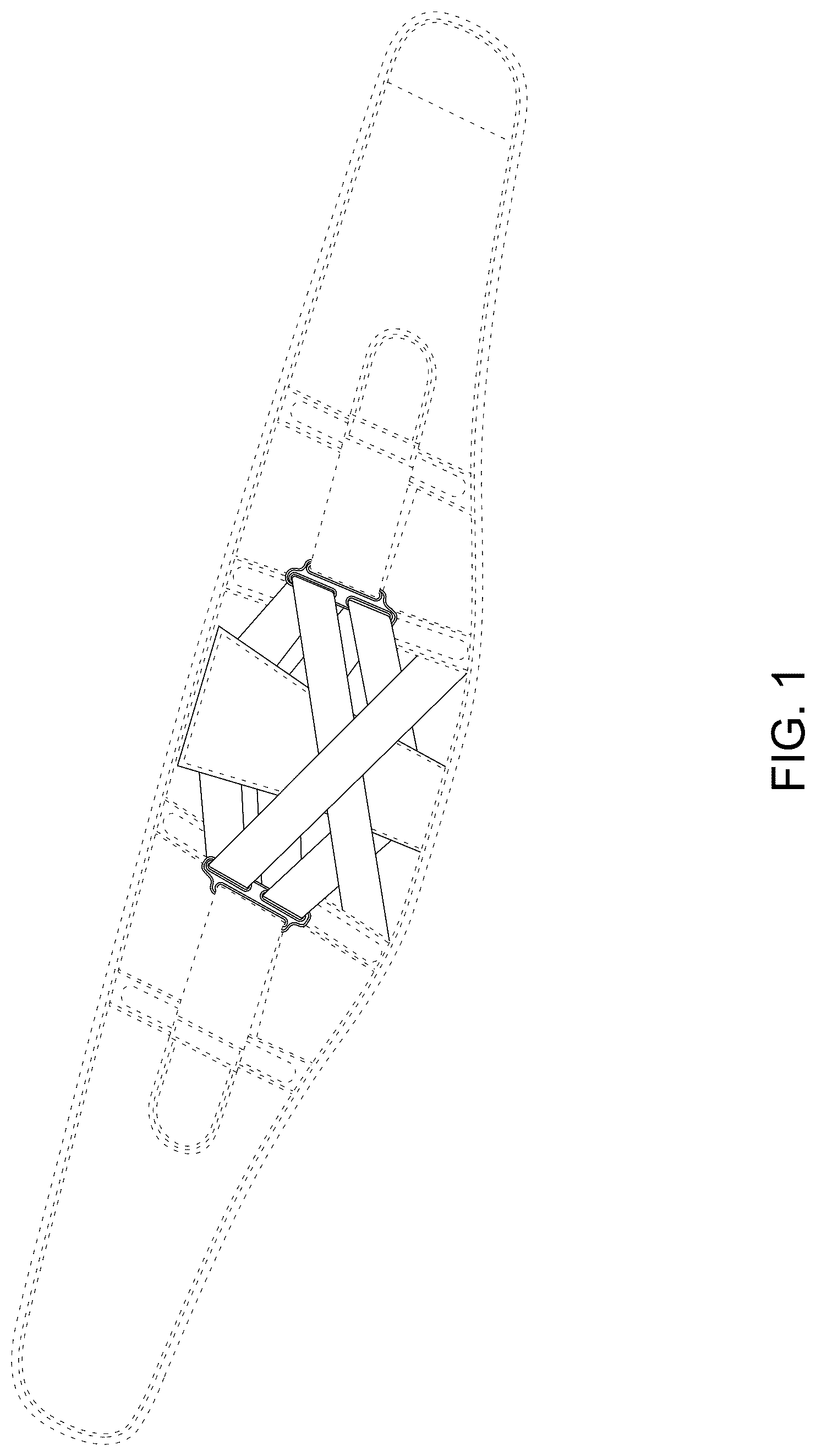 Patent USD1125563 — Back support — Figure 1