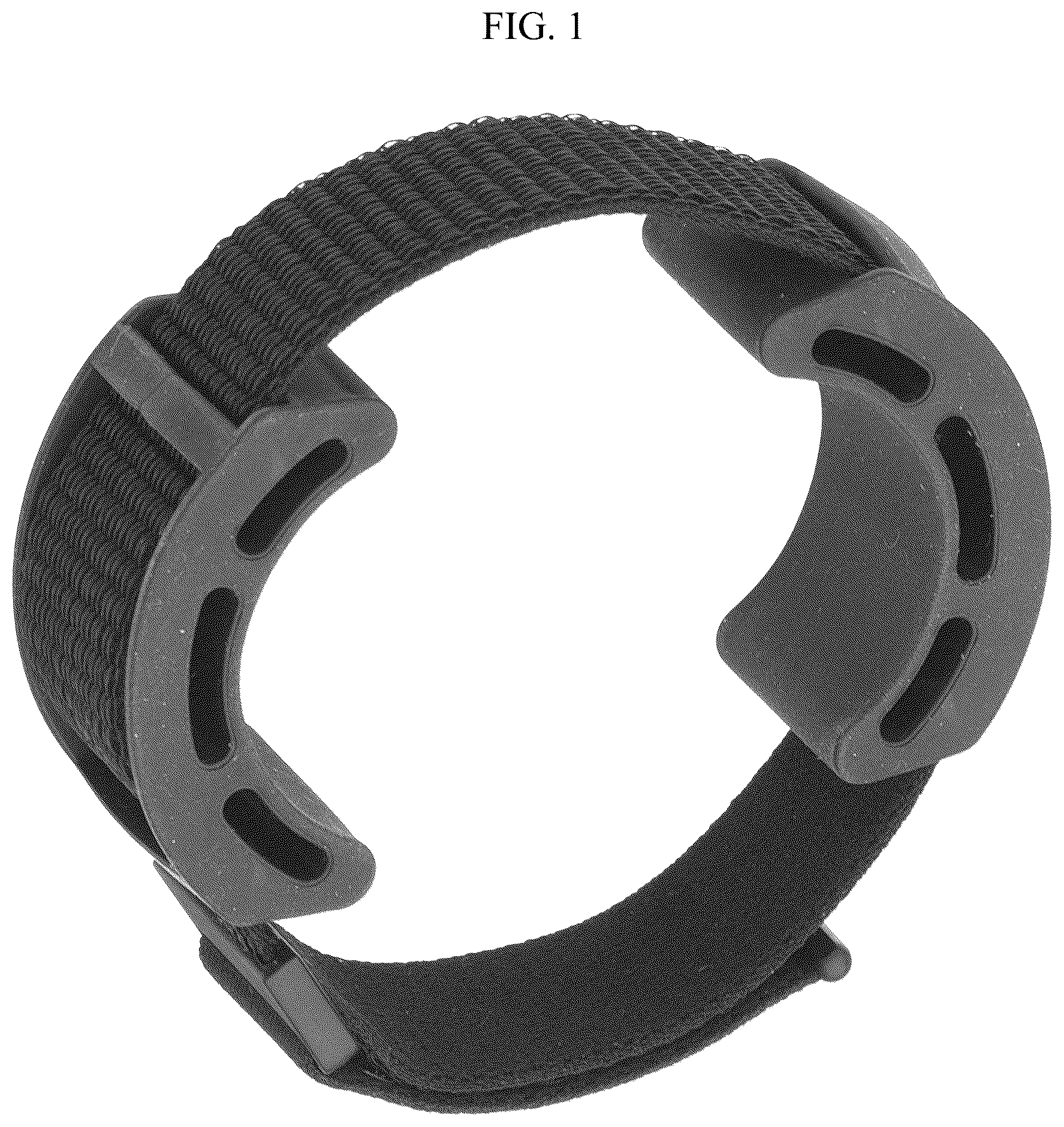 Patent USD1125564 Figure 1 – Wrist protection band