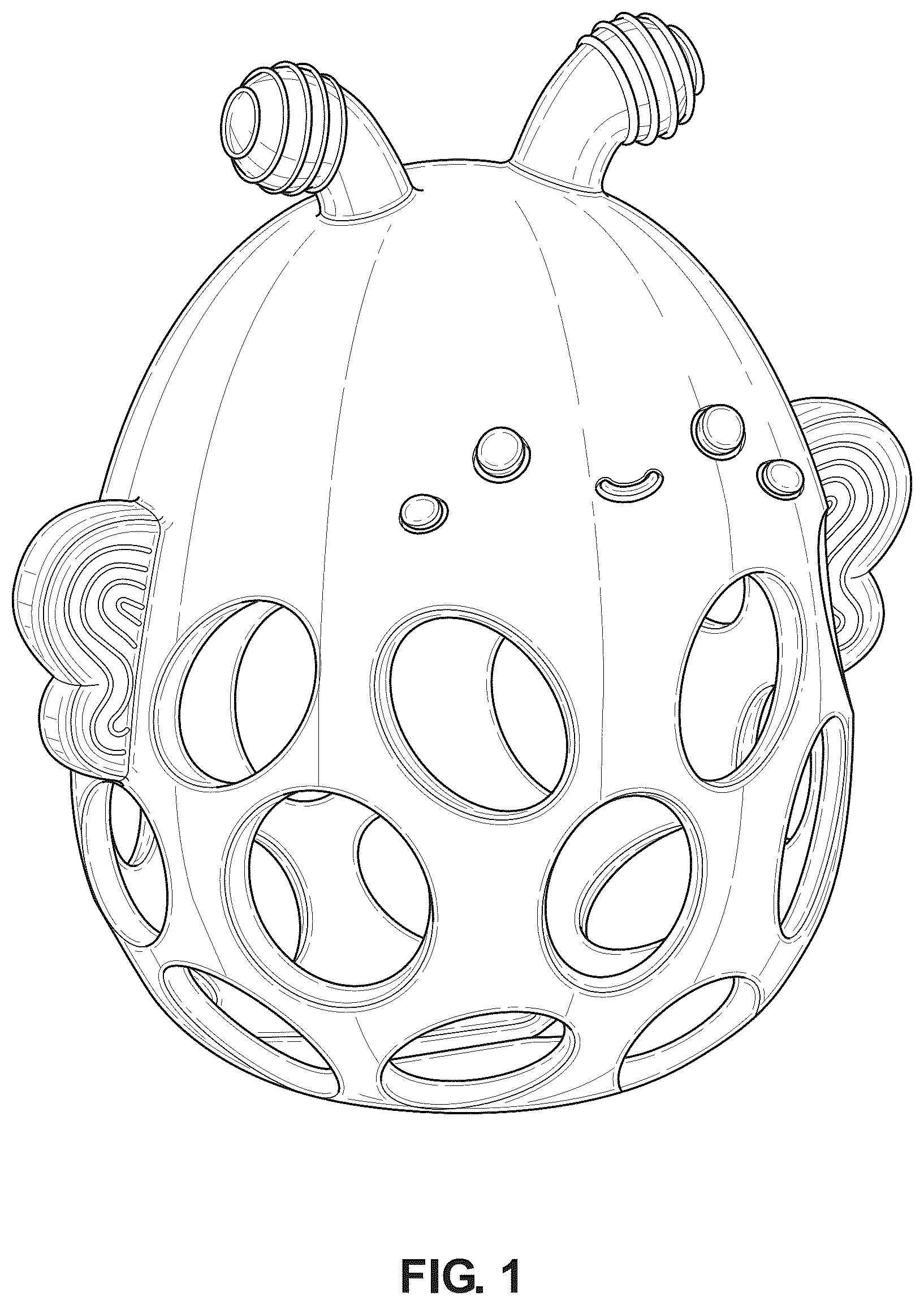 Patent USD1125568 — Infant teether — Figure 1