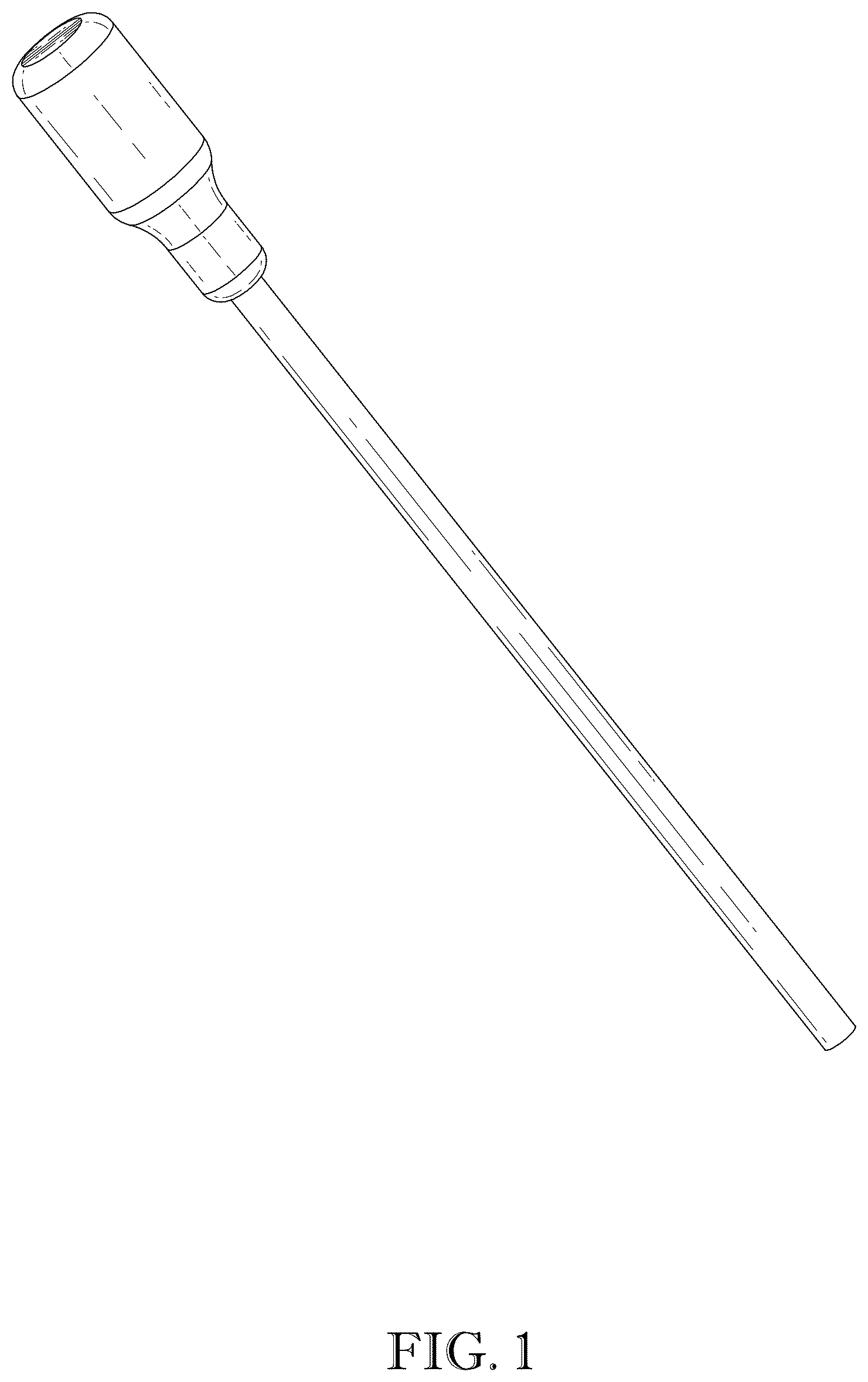 Patent USD1125574 Figure 1 – Headache stick