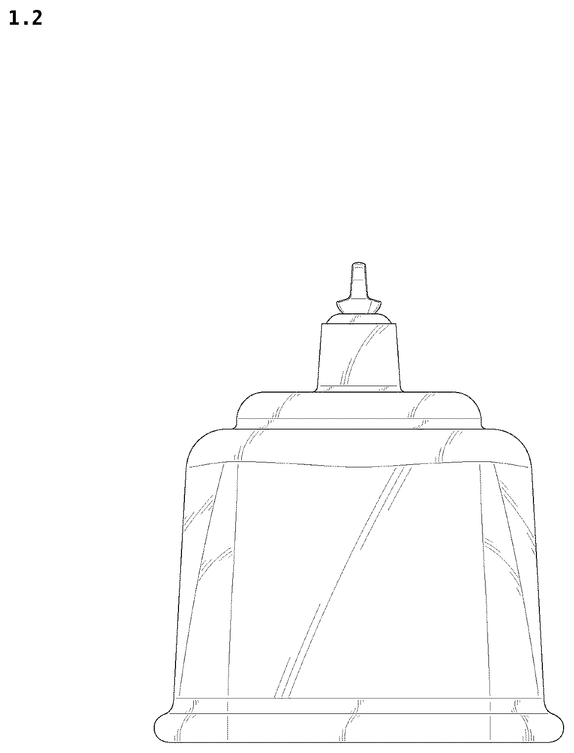 Patent USD1125575 Figure 2 – Suction device for use in manual therapy
