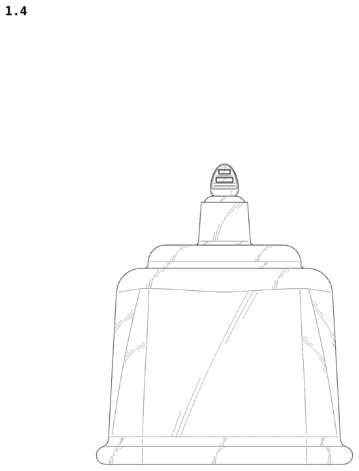 Patent USD1125575 Figure 4 – Suction device for use in manual therapy