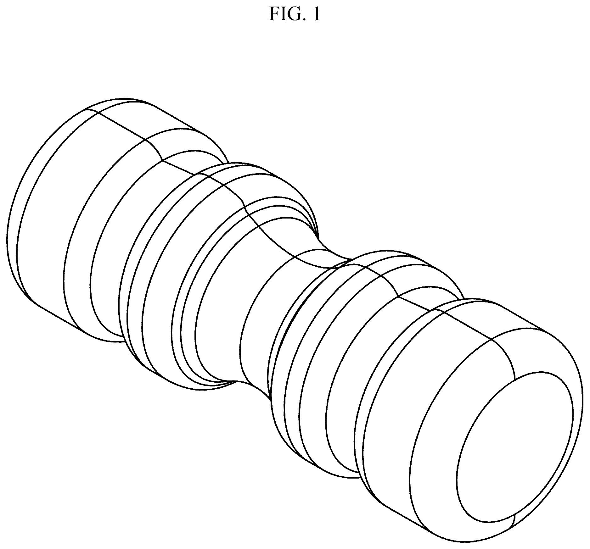 Patent USD1125582 Figure 1 – Device for deep fascial release of wrist and spinal muscles for physical therapy