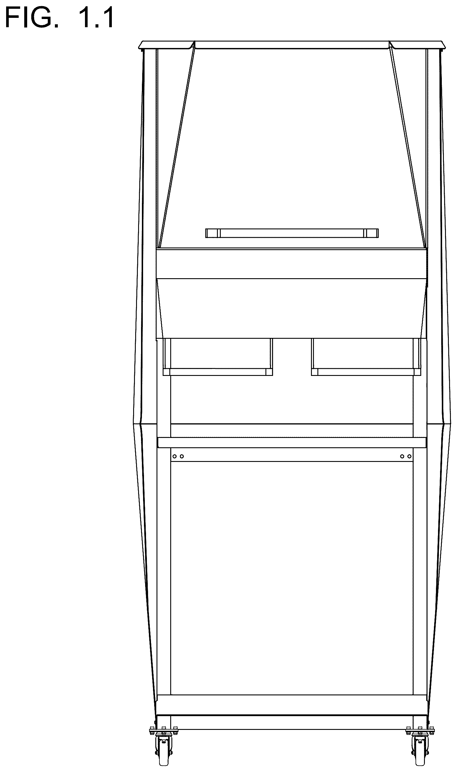 Patent USD1125590 — Fixed apparatus and equipment for laboratories — Figure 1