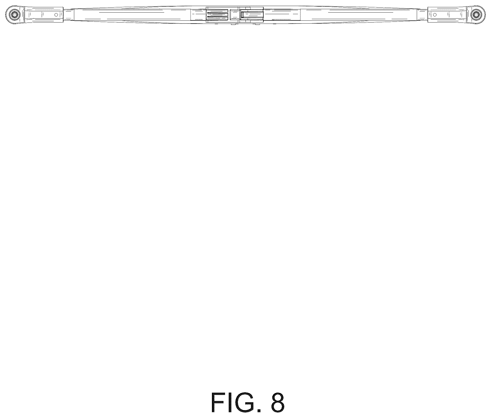 Patent USD1125599 Figure 8 – Fence