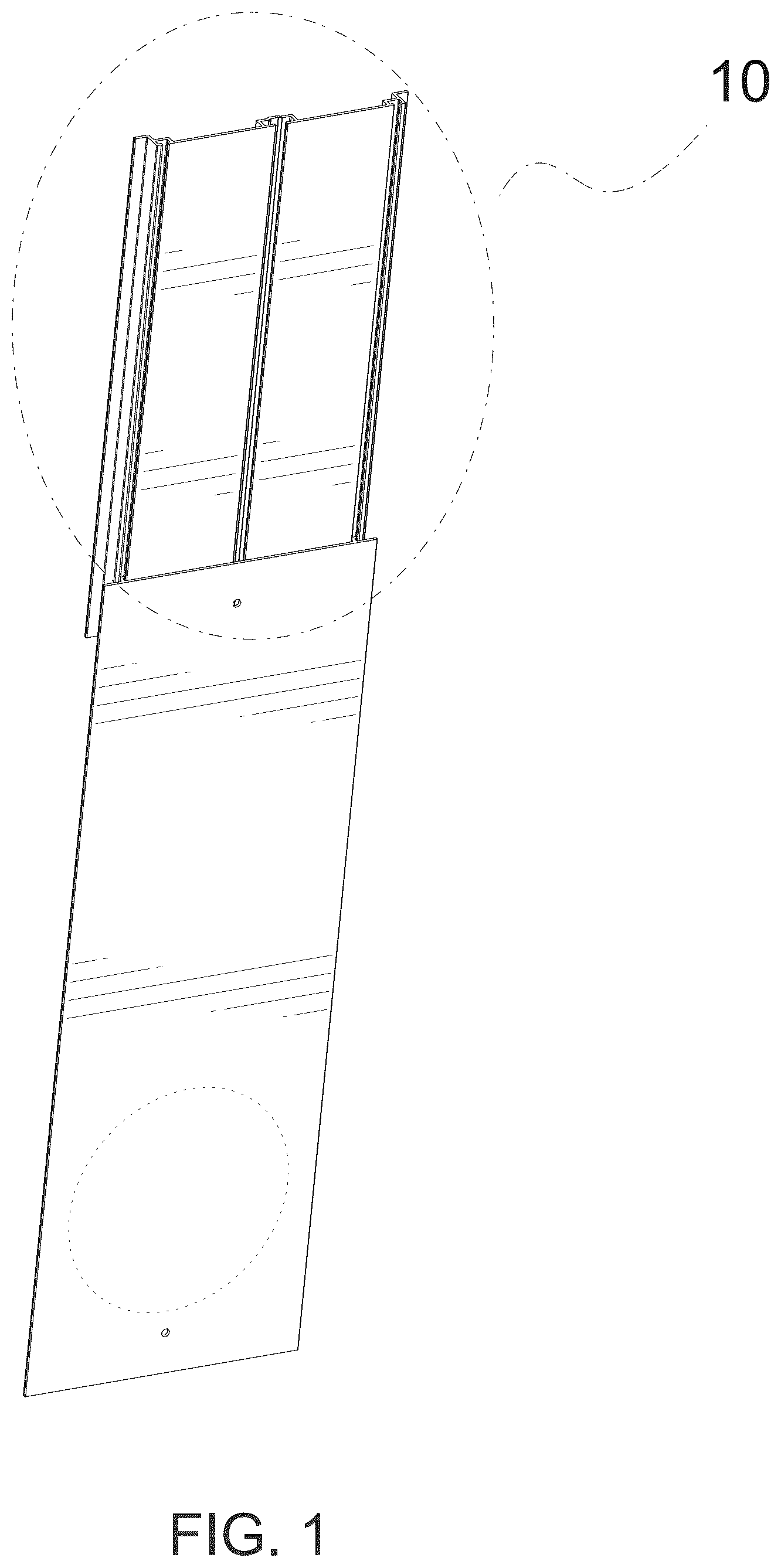 Patent USD1125604 — Window seal plate — Figure 1