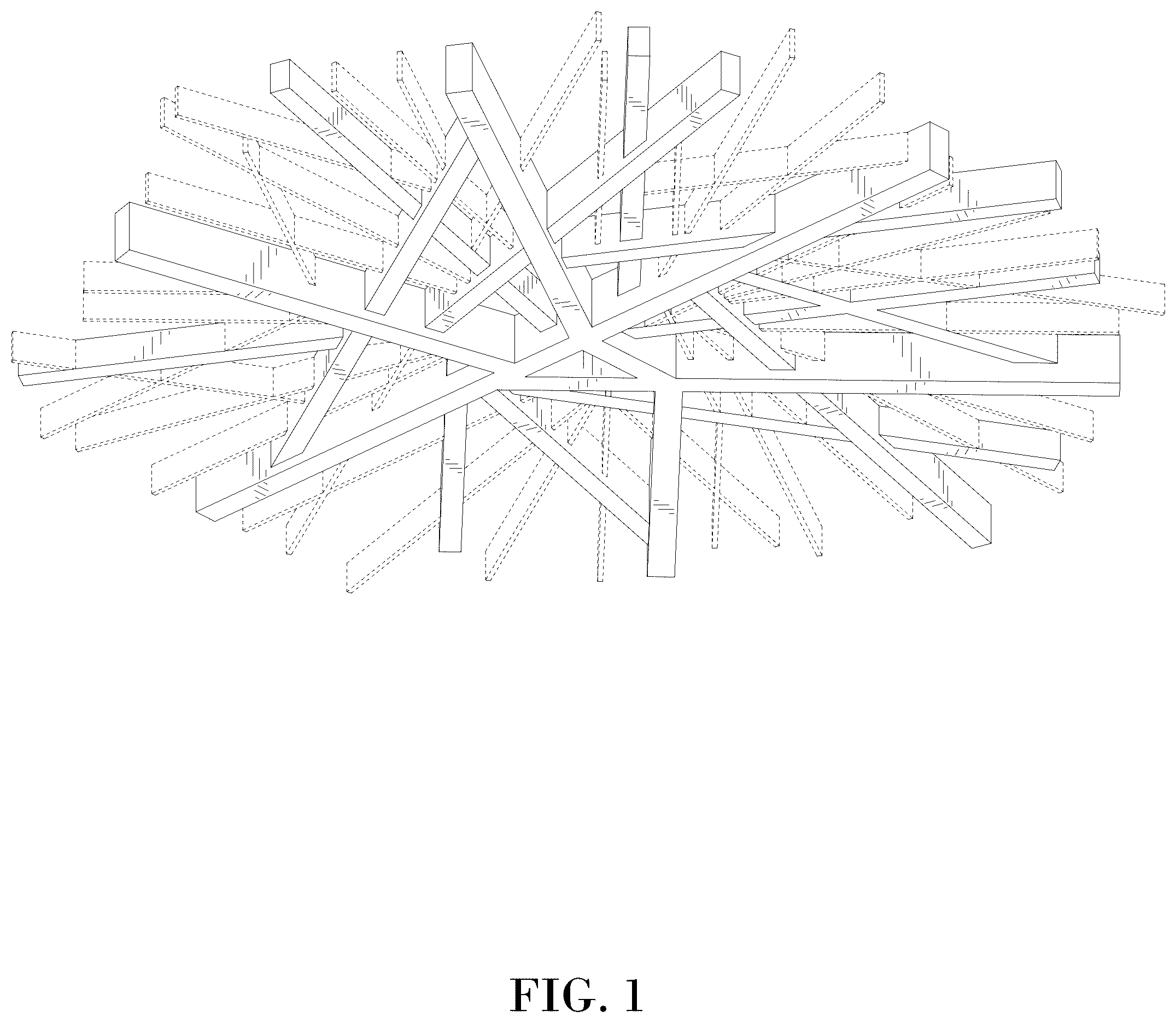 Patent USD1125615 — Architectural fixture — Figure 1