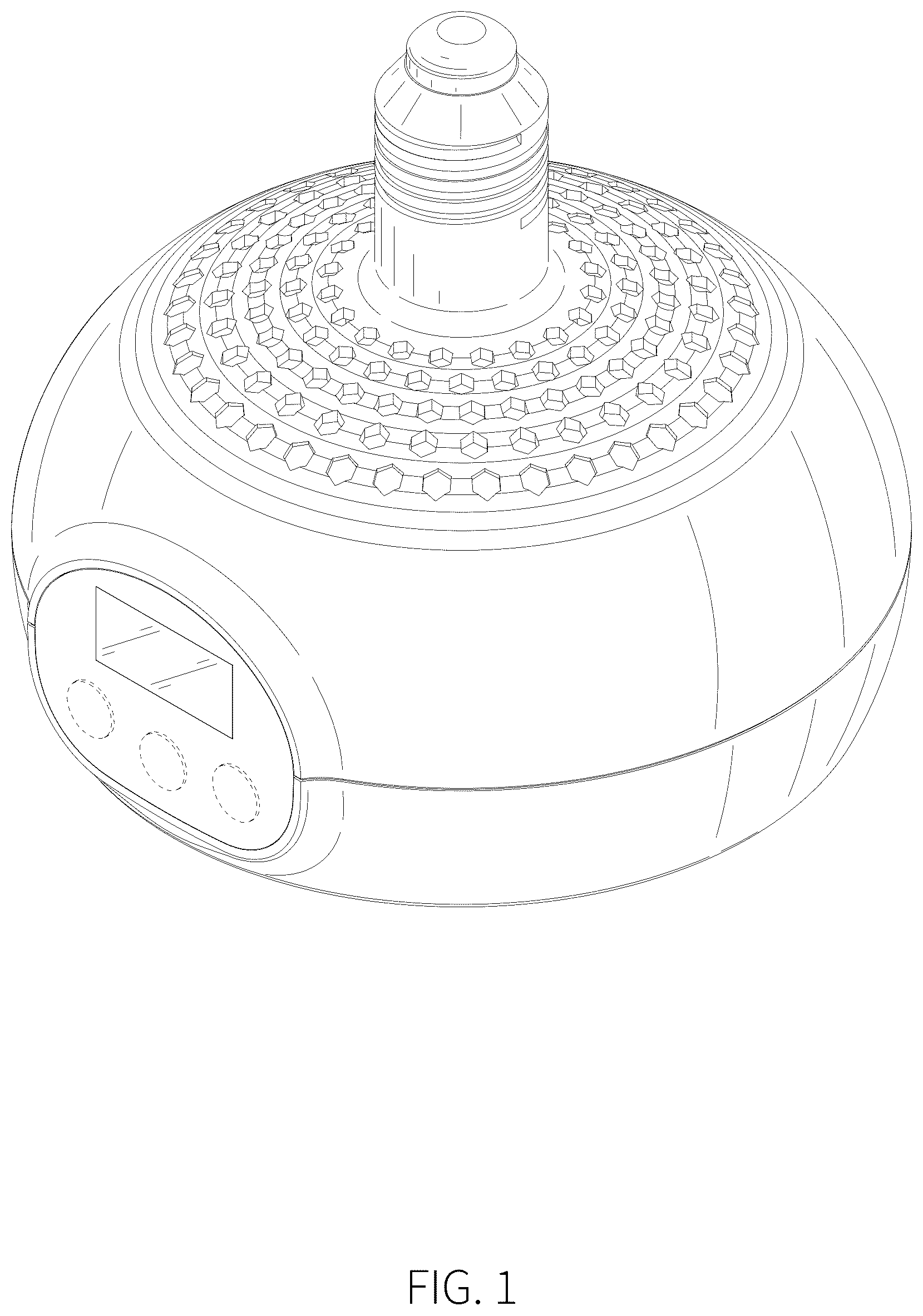 Patent USD1125616 — Heat lamp — Figure 1