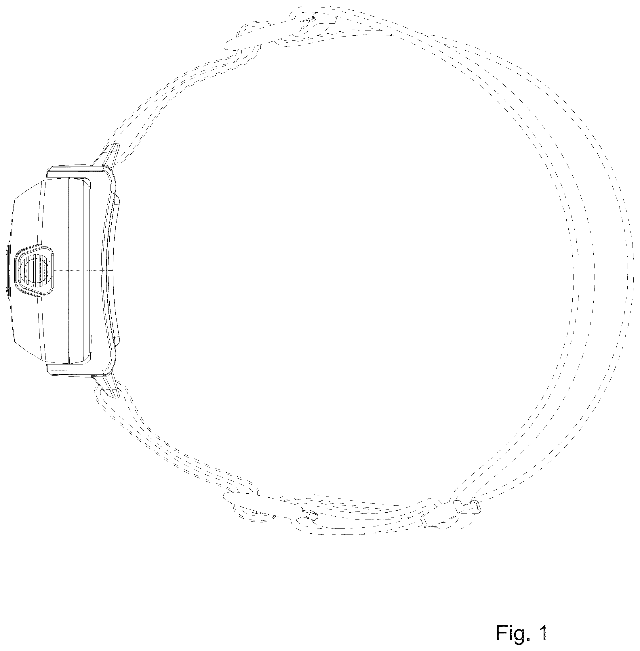 Patent USD1125632 Figure 1 – Headlamp