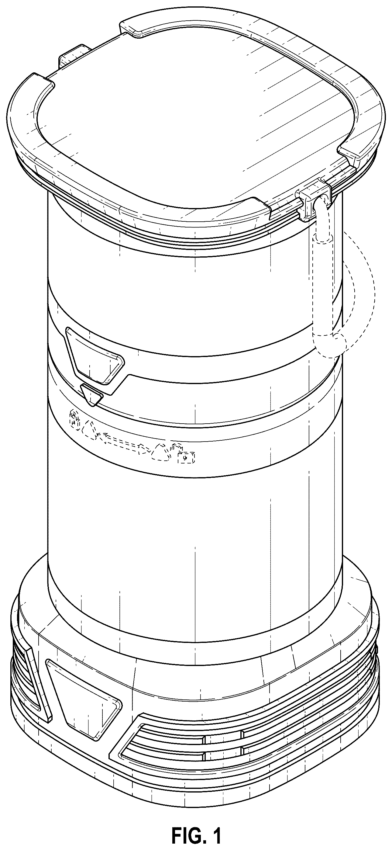 Patent USD1125634 — Lantern — Figure 1