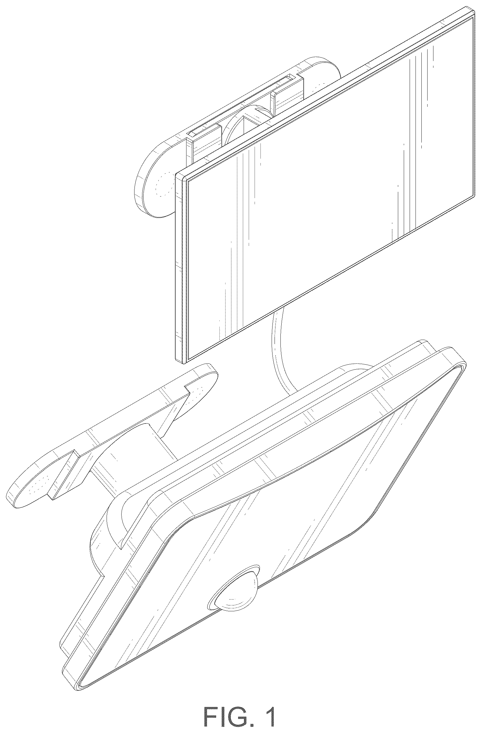 Patent USD1125642 Figure 1 – Solar sensor wall light