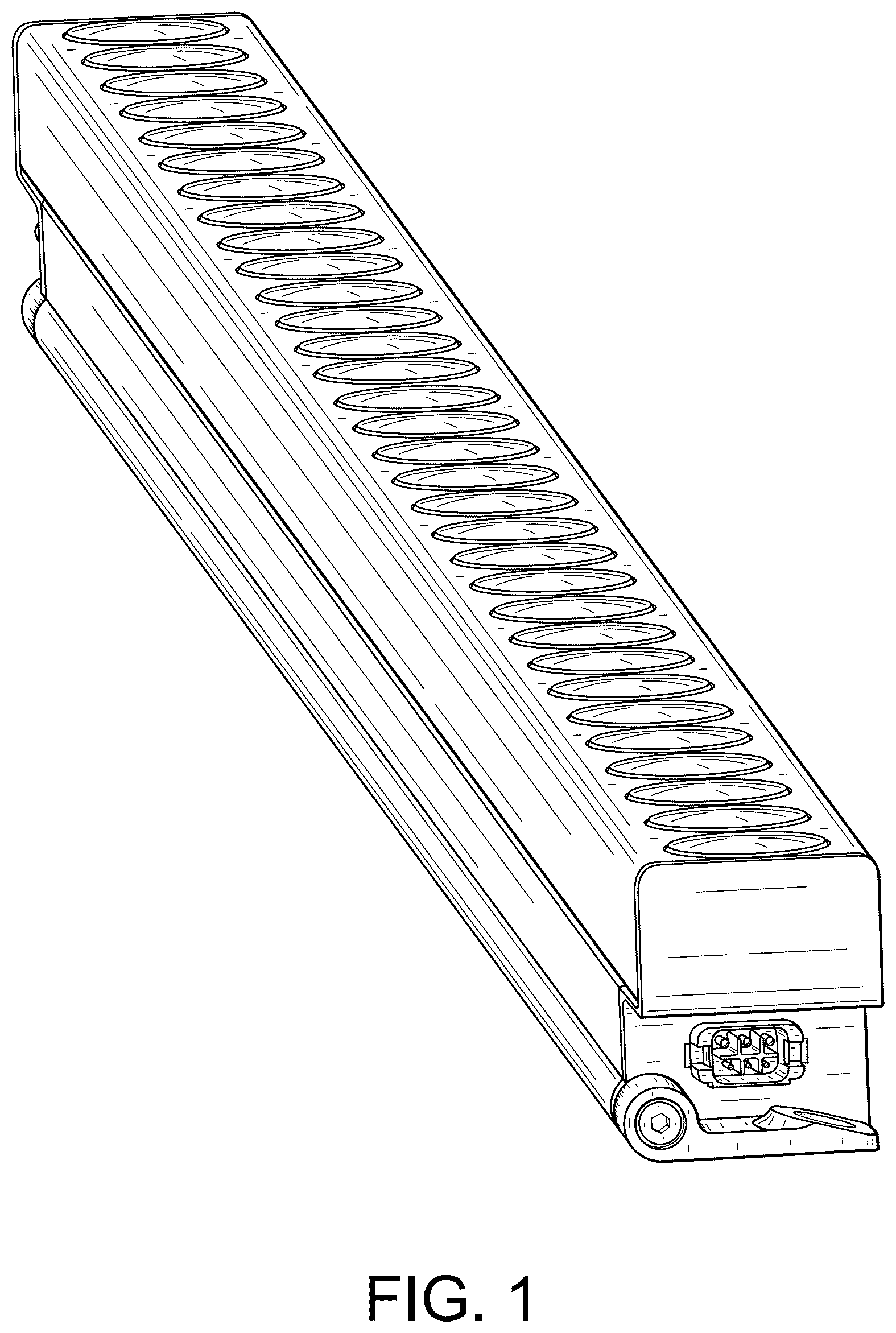 Patent USD1125650 — Linear luminaire — Figure 1
