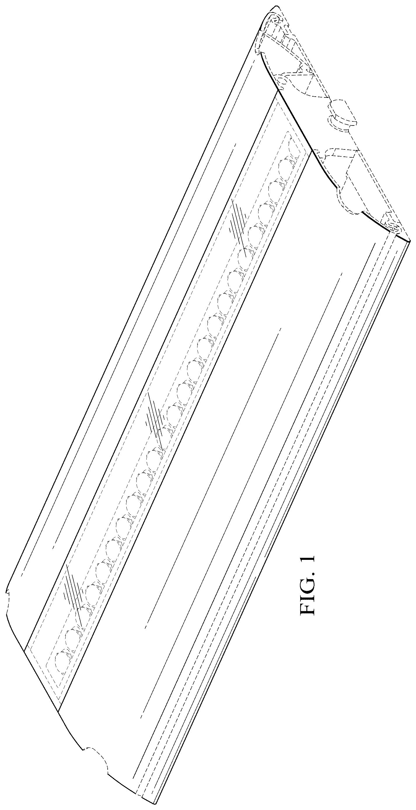 Patent USD1125661 Figure 1 – Foot light