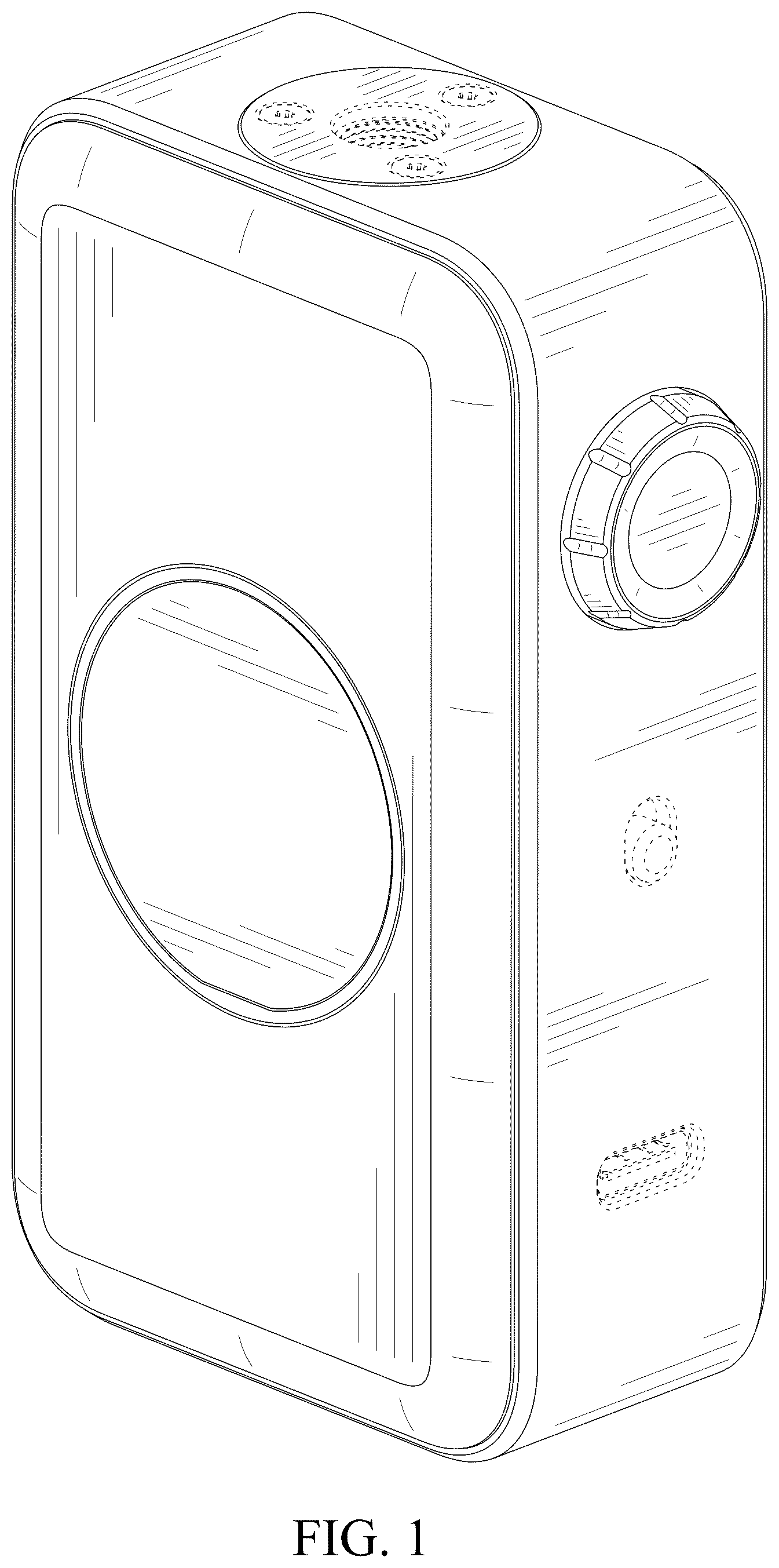 Patent USD1125671 — Electronic atomizing device — Figure 1