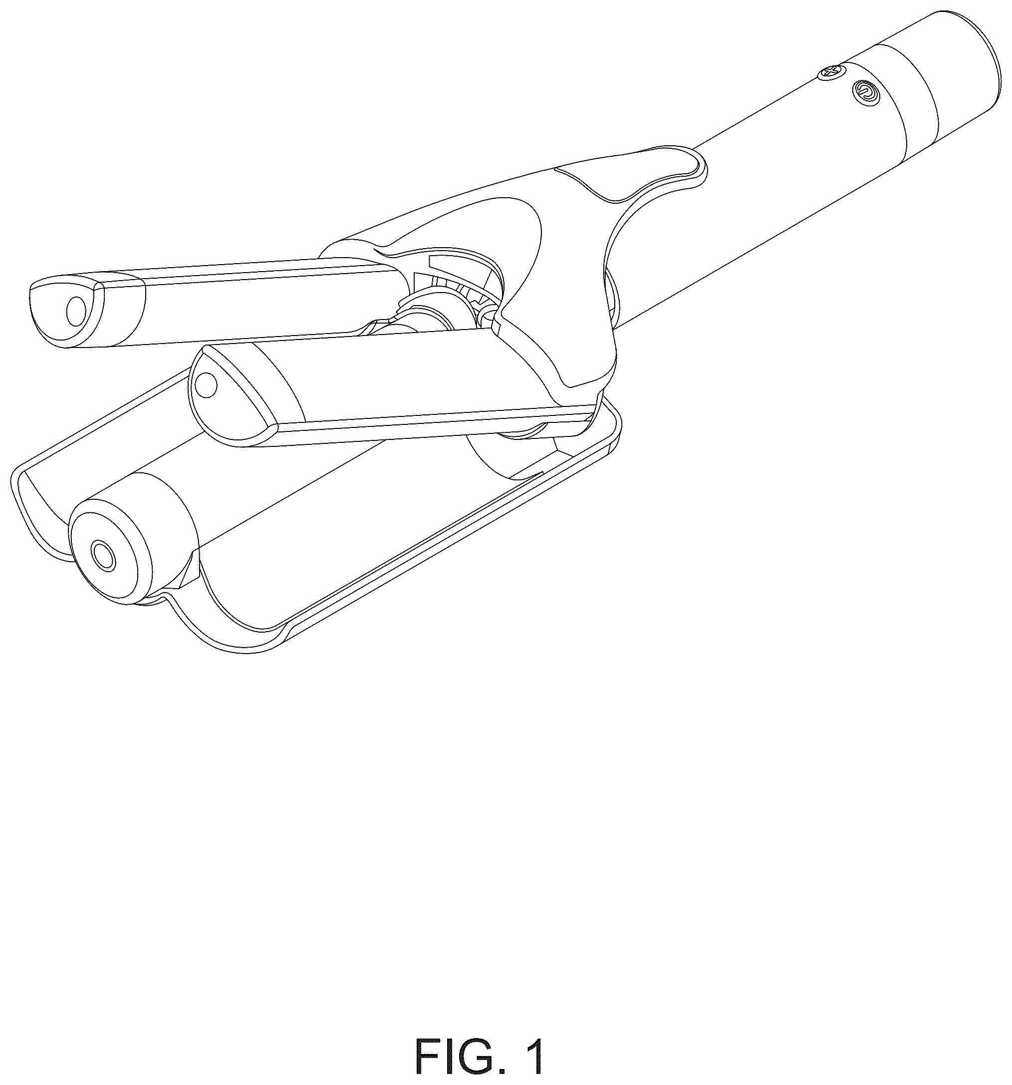 Patent USD1125683 — Hair waver — Figure 1