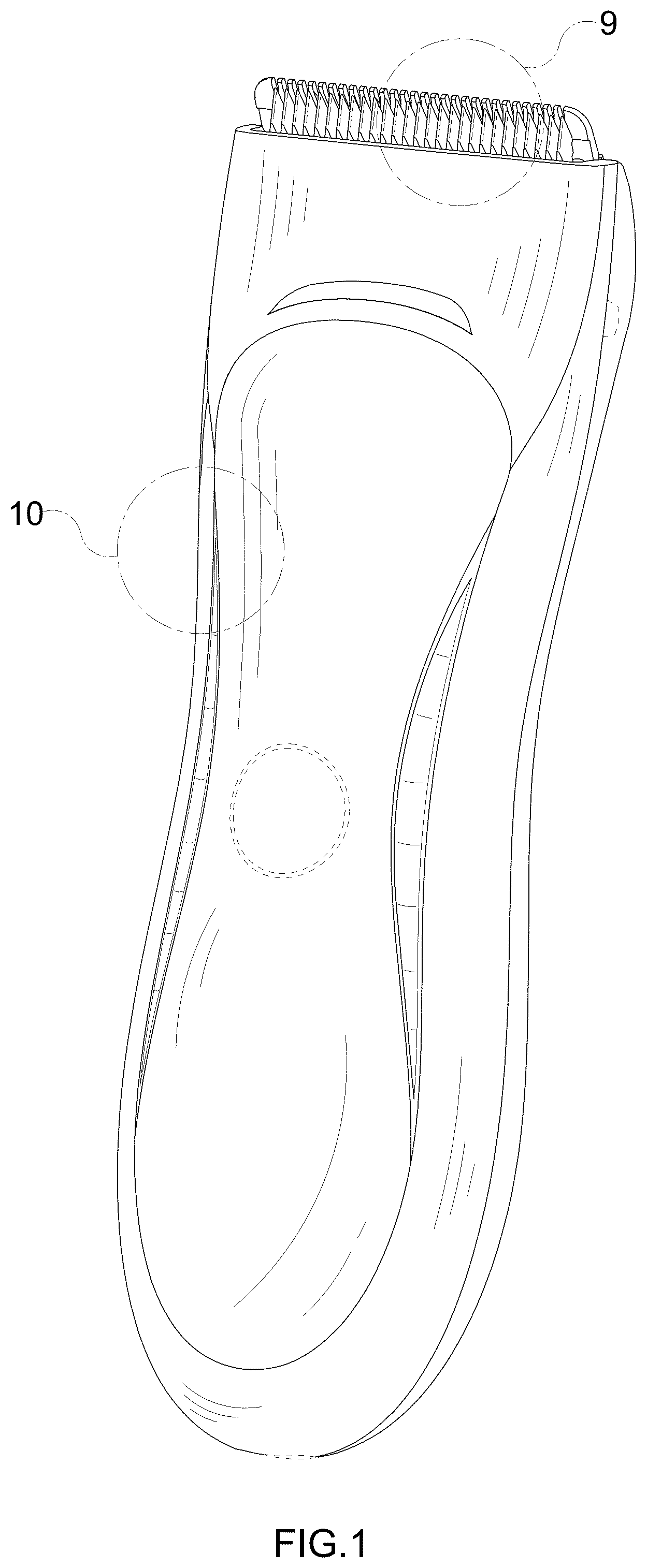 Patent USD1125691 Figure 1 – Hair clipper