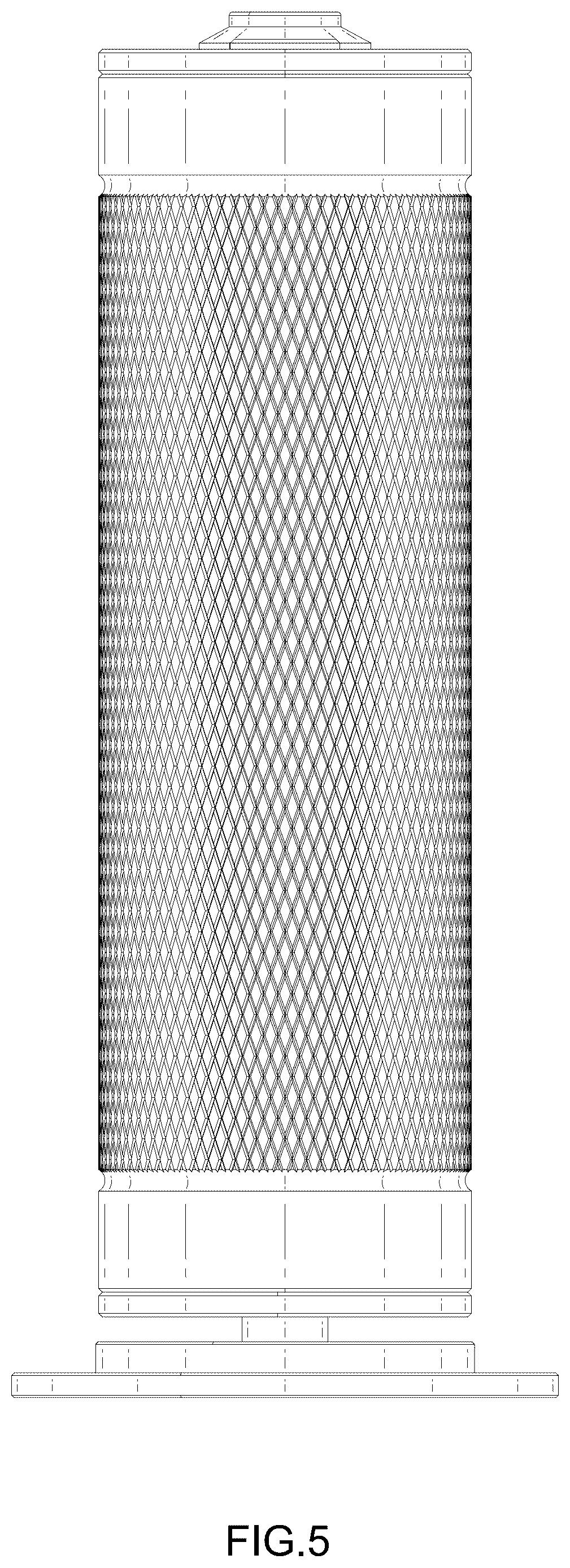 Patent USD1125693 Figure 5 – Electric foot grinder