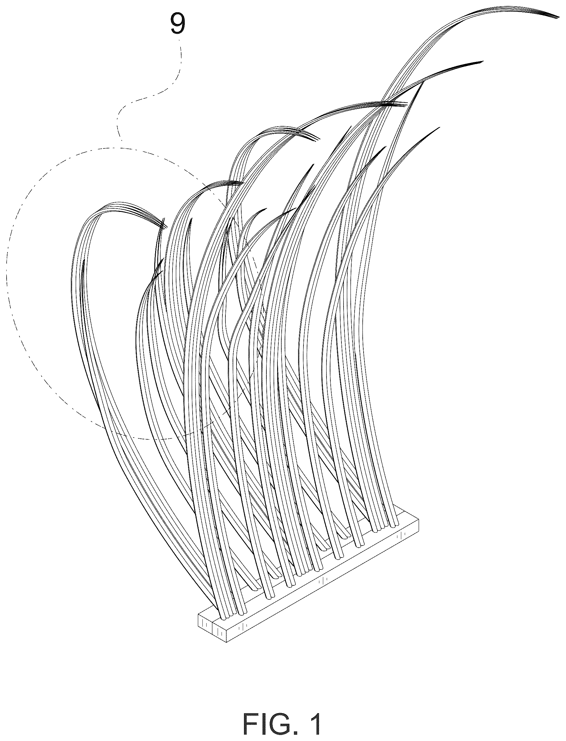 Patent USD1125701 — False eyelash — Figure 1